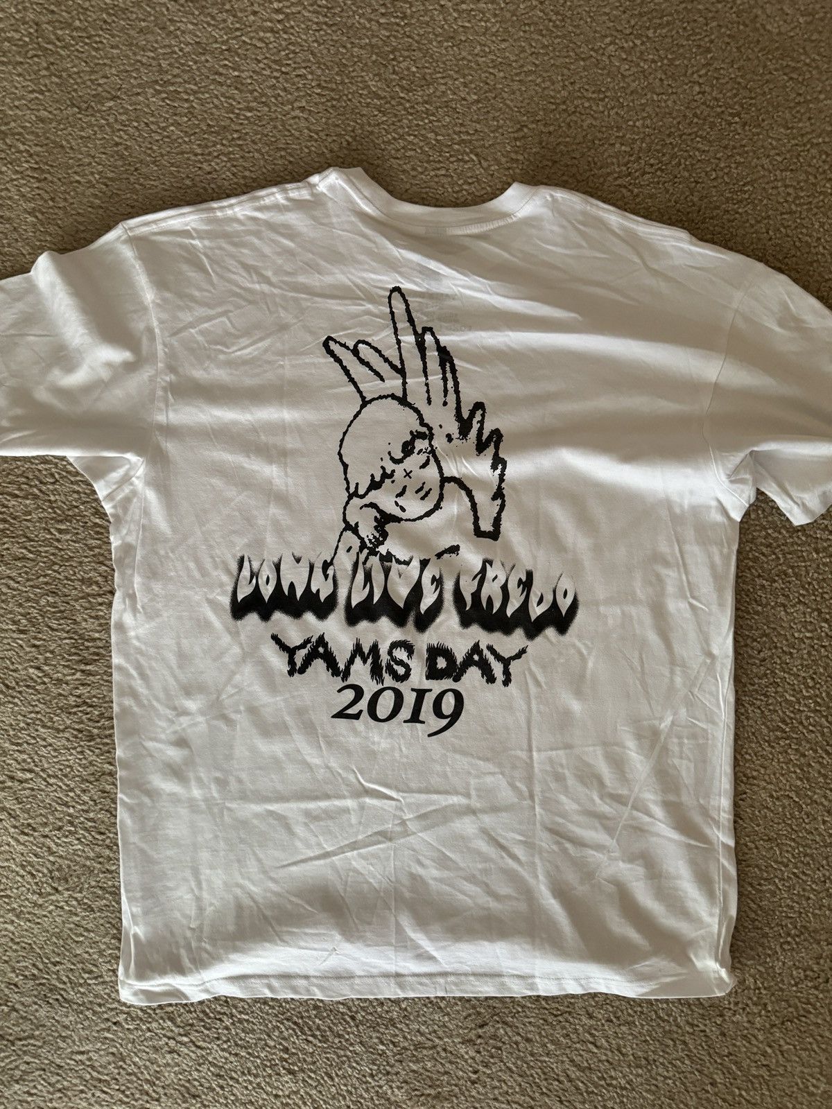 AWGE Yams Day 2019 Long Live Fredo T-Shirt Size US XL / EU 56 / 4 - 3 Thumbnail