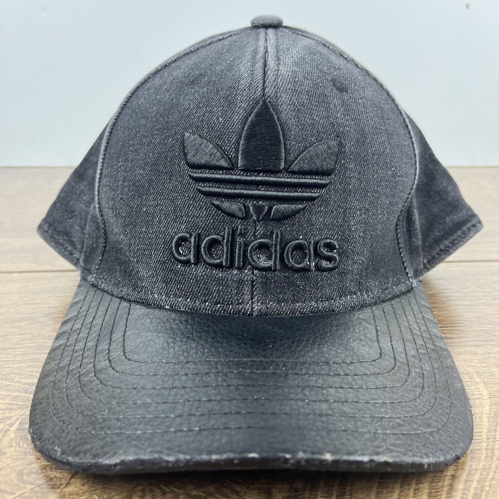 Adidas Adidas Snapback Hat Black Adidas Casual Hat Adjustable Black Size ONE SIZE - 5 Thumbnail