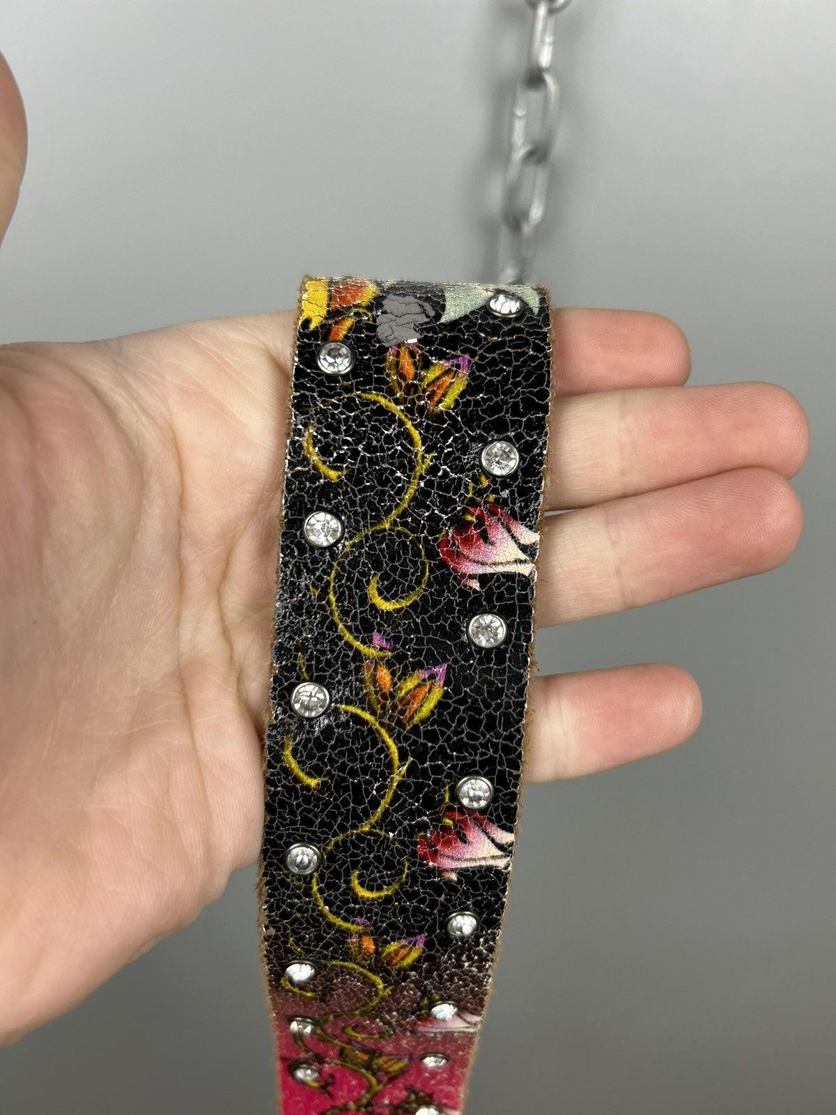 Ed Hardy × Vintage Rare Vintage Ed Hardy By Christian Audigier Belt Size ONE SIZE - 12 Thumbnail