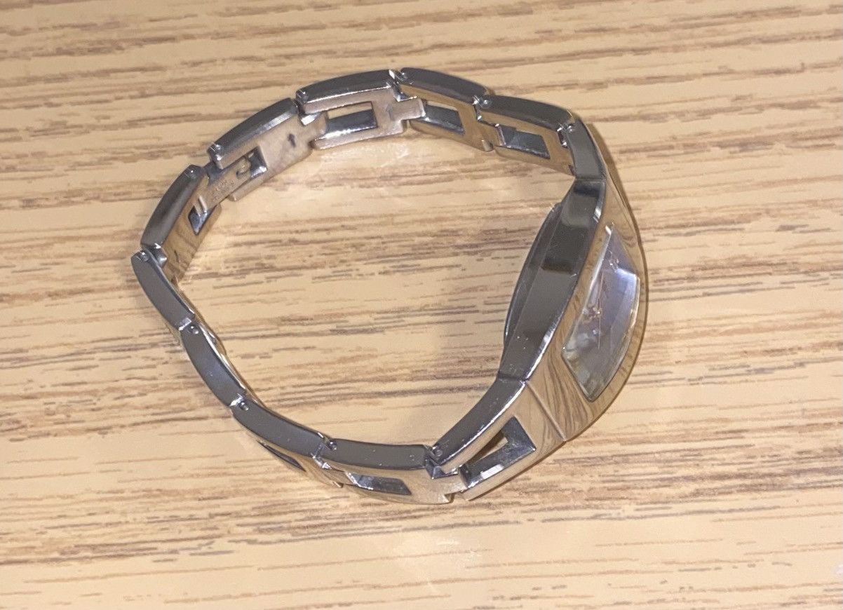 Fossil × Vintage Vintage Silver Fossil Watch (Baby Blue Face) Size ONE SIZE - 2 Thumbnail