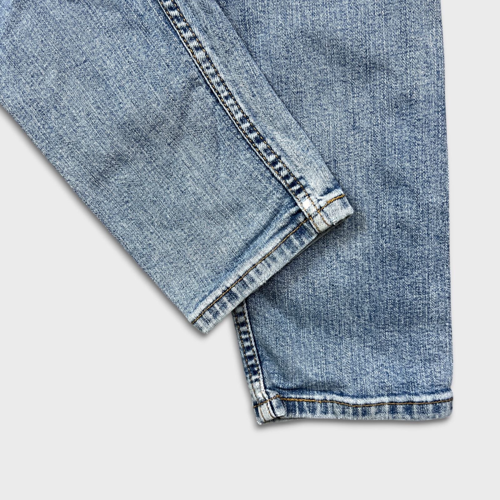 Levi's × Vintage Levi's 502 Jeans Mens 32x28 Regular Taper Fit Denim Pants Size US 32 / EU 48 - 8 Thumbnail