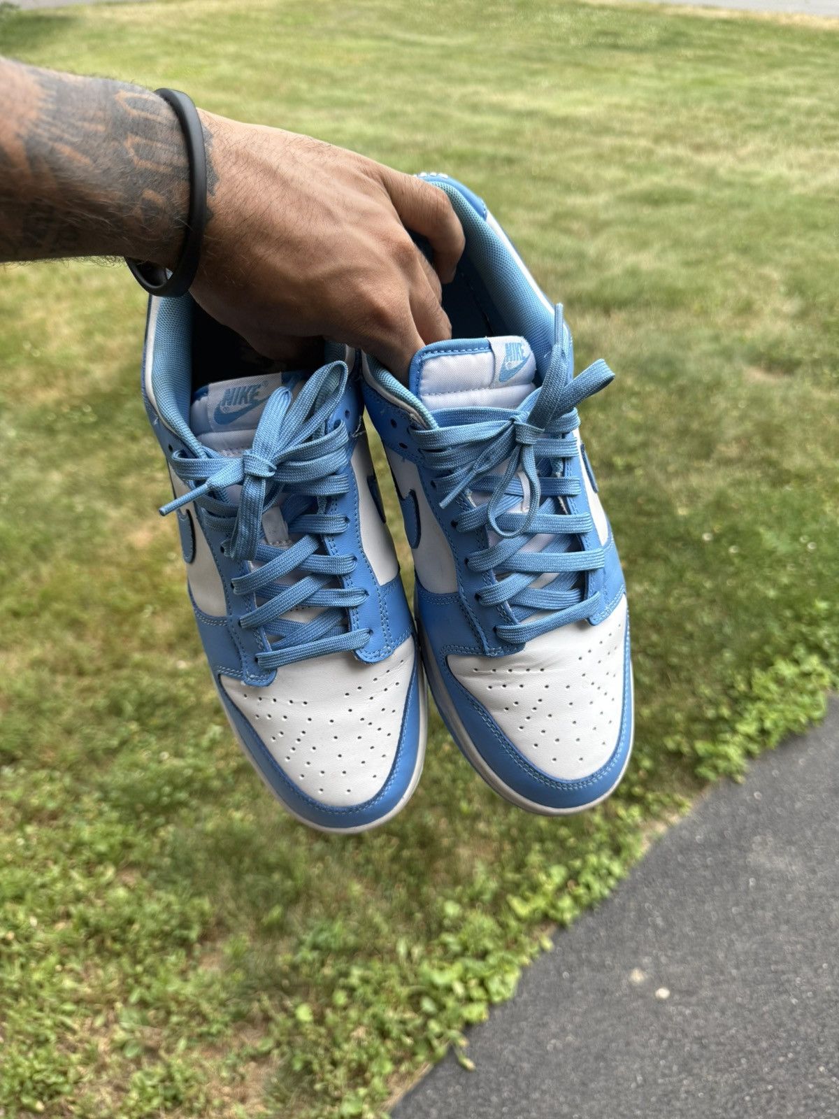Nike Nike Dunk UNC Size US 11 / EU 44 - 2 Thumbnail