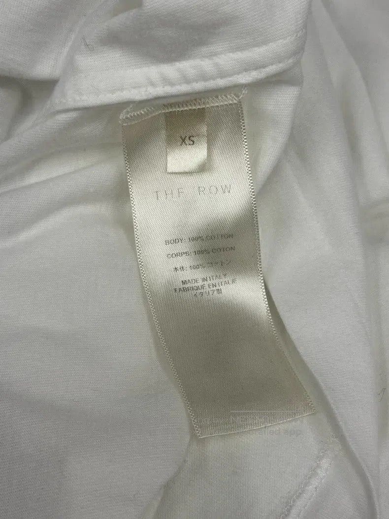 The Row The Row White short sleeve T-shirt top Size US XS / EU 42 / 0 - 4 Thumbnail