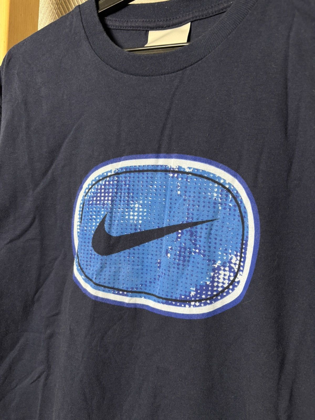 Nike Vintage Nike 90`s big logo t-shirt Size US M / EU 48-50 / 2 - 3 Thumbnail