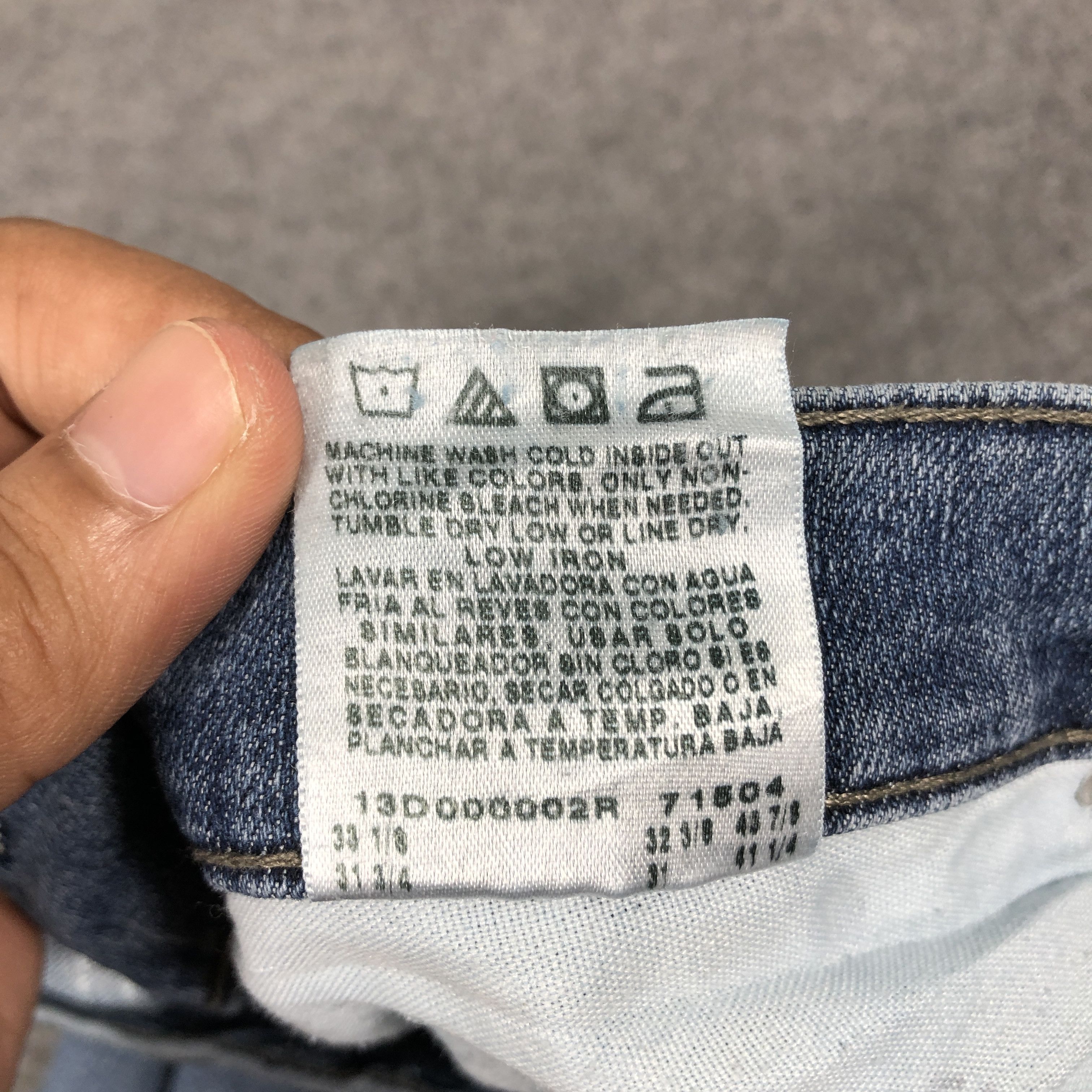 Lee × Vintage Womens Vintage Lee Jeans Relaxed Fit L1094W Size 31" - 10 Thumbnail