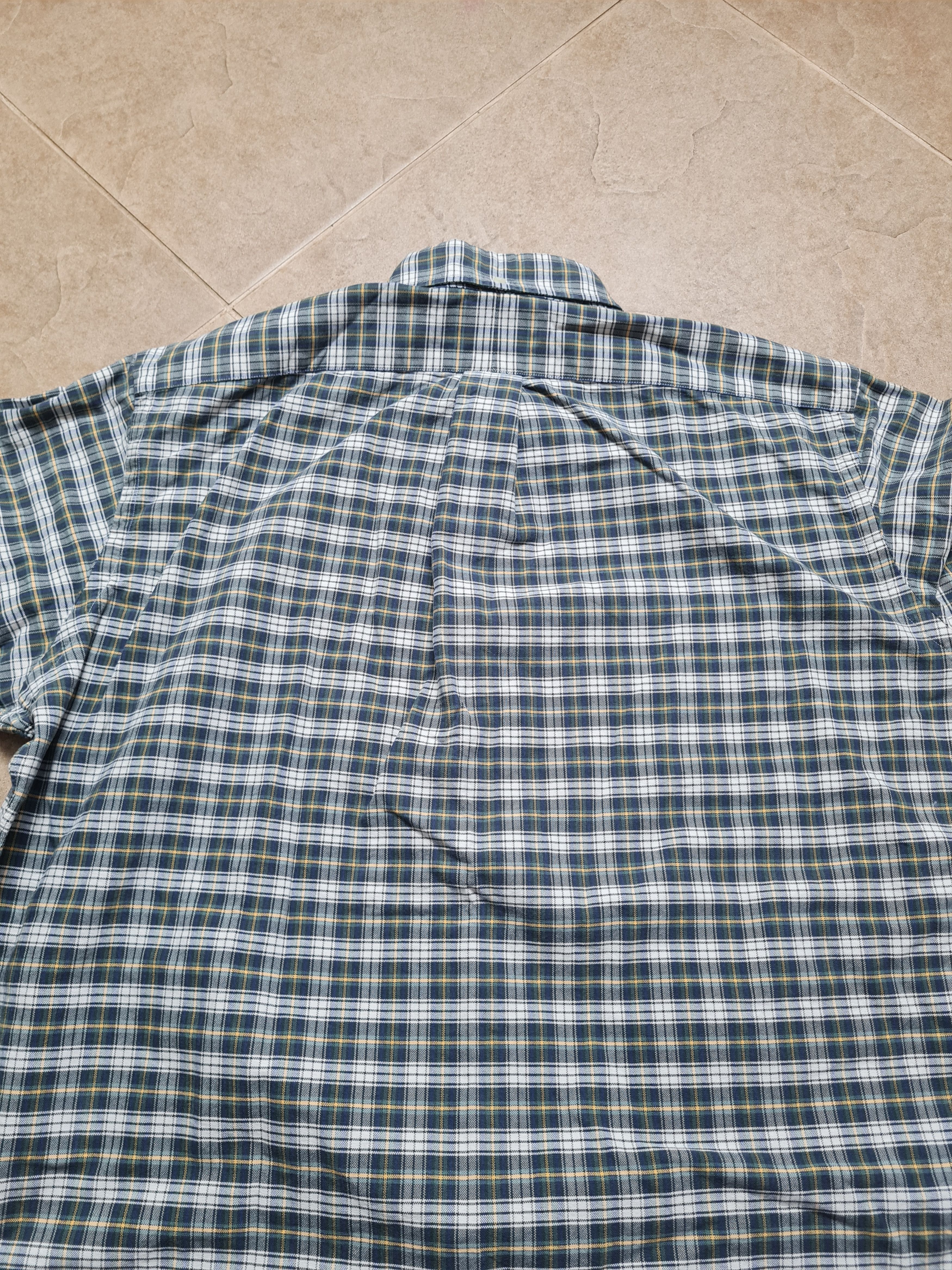 Polo Ralph Lauren Ralph Lauren Green Tartan Button Down Custom Fit Vintage L Size US L / EU 52-54 / 3 - 14 Thumbnail