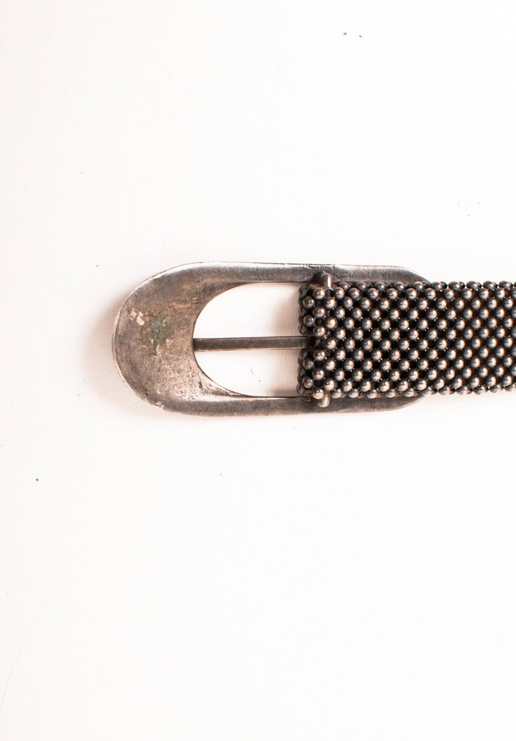 Hollywood Trading Company HTC Metal Heavy Men Belt Size L Size 38 - 4 Thumbnail