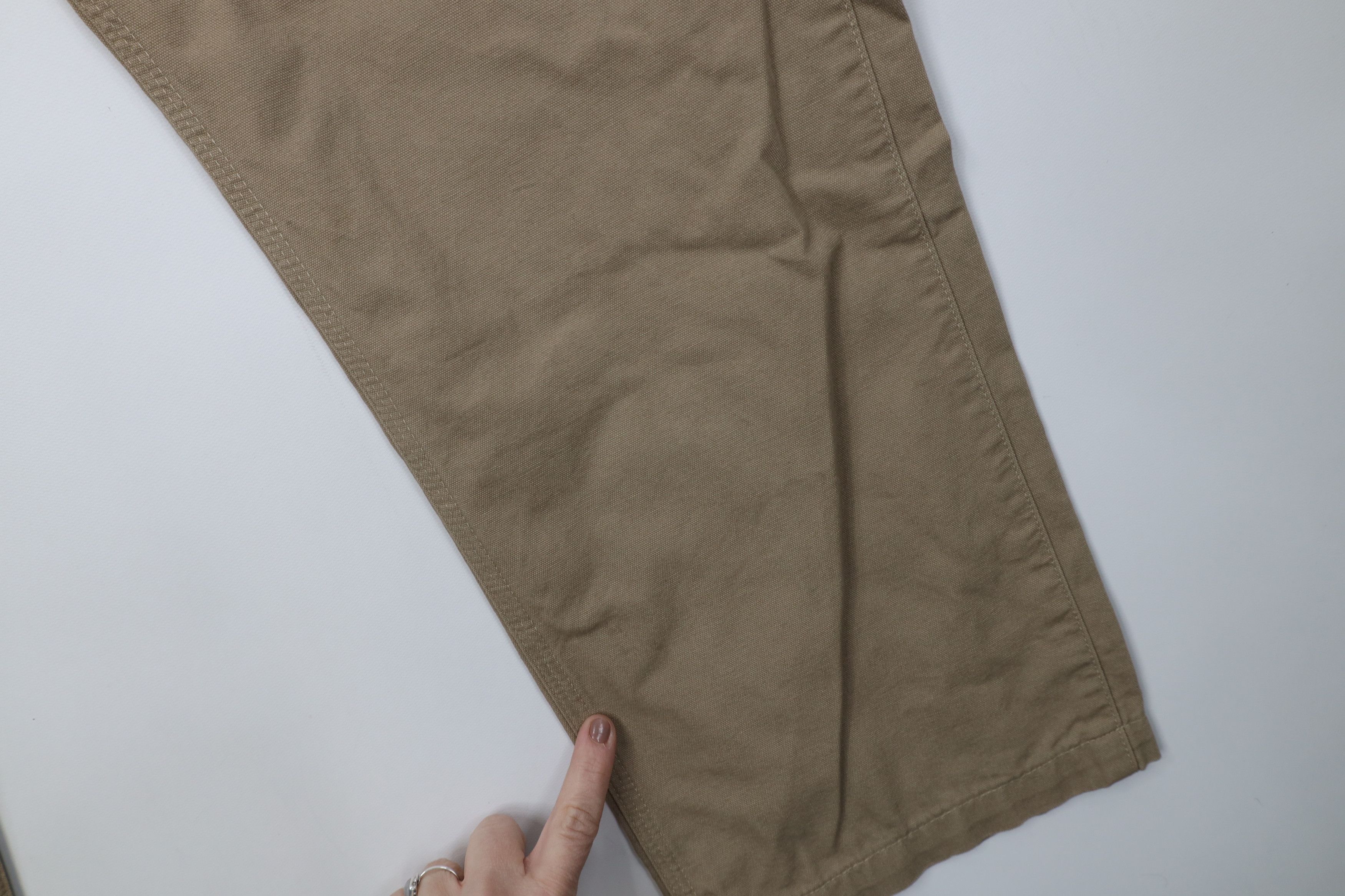 Carhartt Vintage Y2K Carhartt Relaxed Fit Wide Leg Pants Khaki Brown Size US 40 / EU 56 - 5 Thumbnail