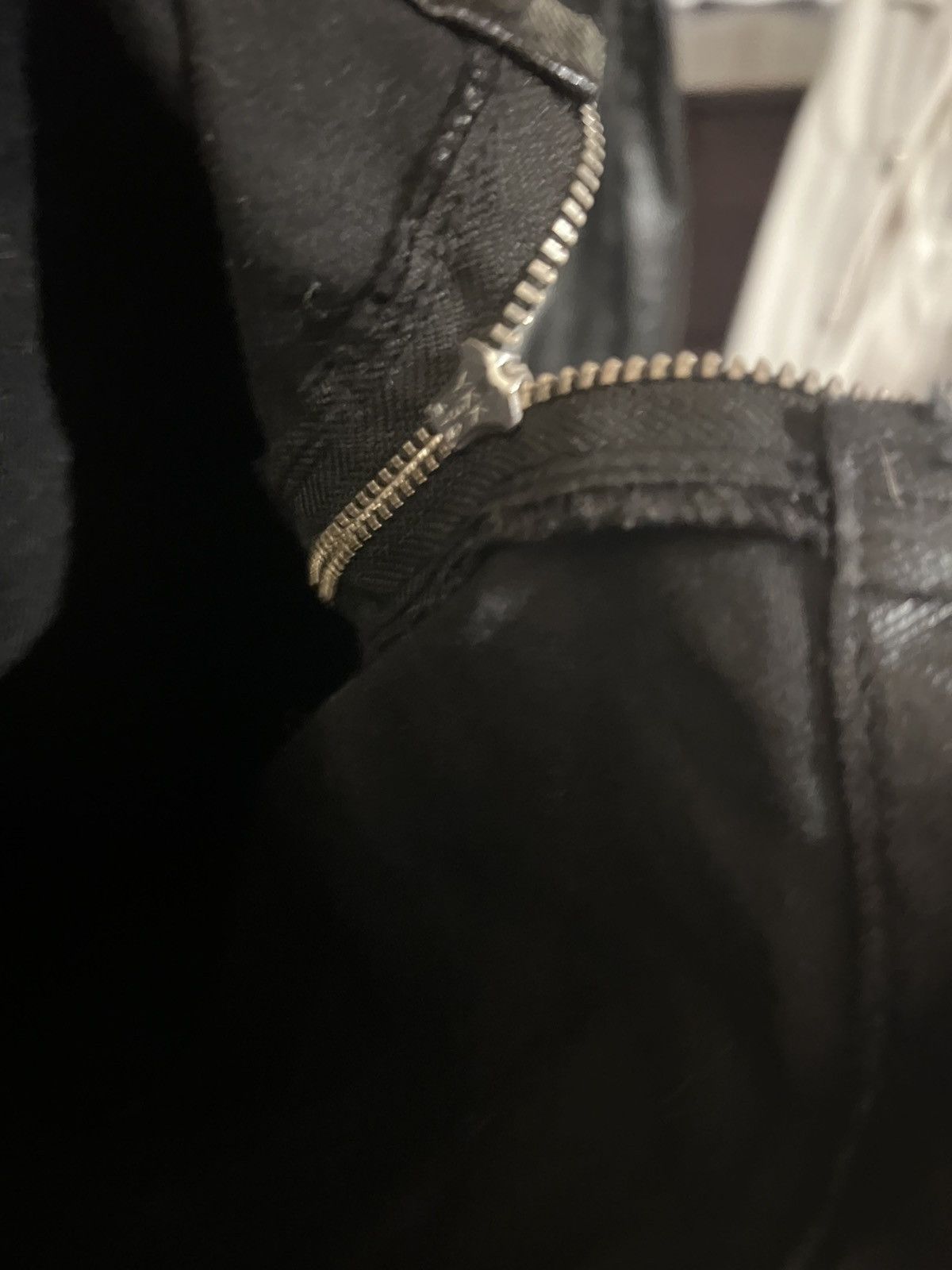 Designer × Osbbat Oil Wax Denim Pants | Osbatt | years of tears | BySlik Size US 32 / EU 48 - 10 Thumbnail