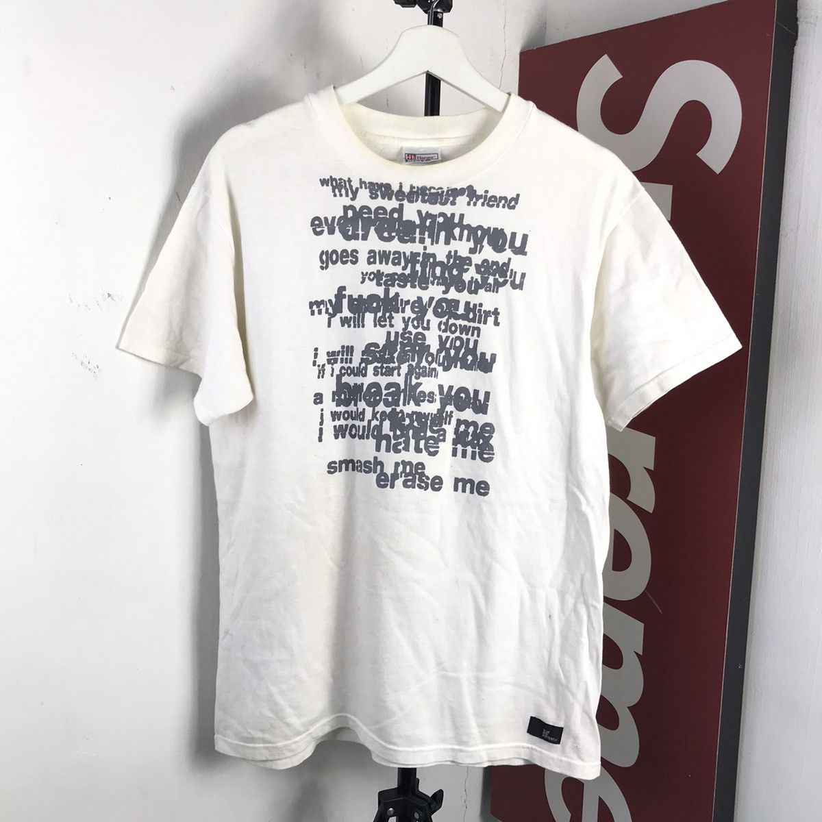 Japanese Brand Japanese blue red butterfly OG wording Fuck You Fuck all Size US M / EU 48-50 / 2 - 1 Thumbnail