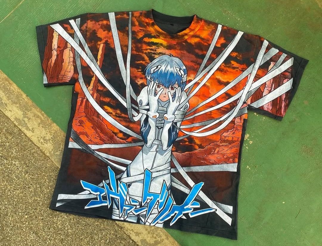 Anime Neon Evangelion Genesis Rei Ayanami AOP Size US XL / EU 56 / 4 - 1 Thumbnail