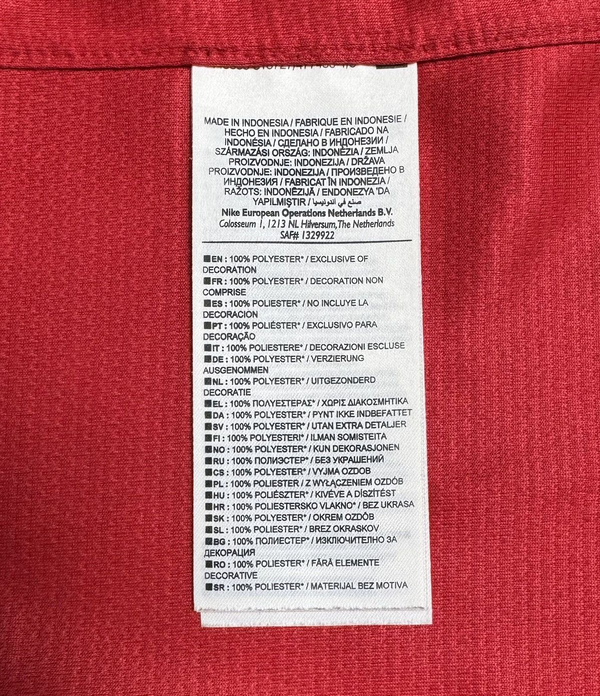 Nike Manchester United 2012 2013 Home Shirt Soccer Jersey Nike Size US L / EU 52-54 / 3 - 13 Thumbnail