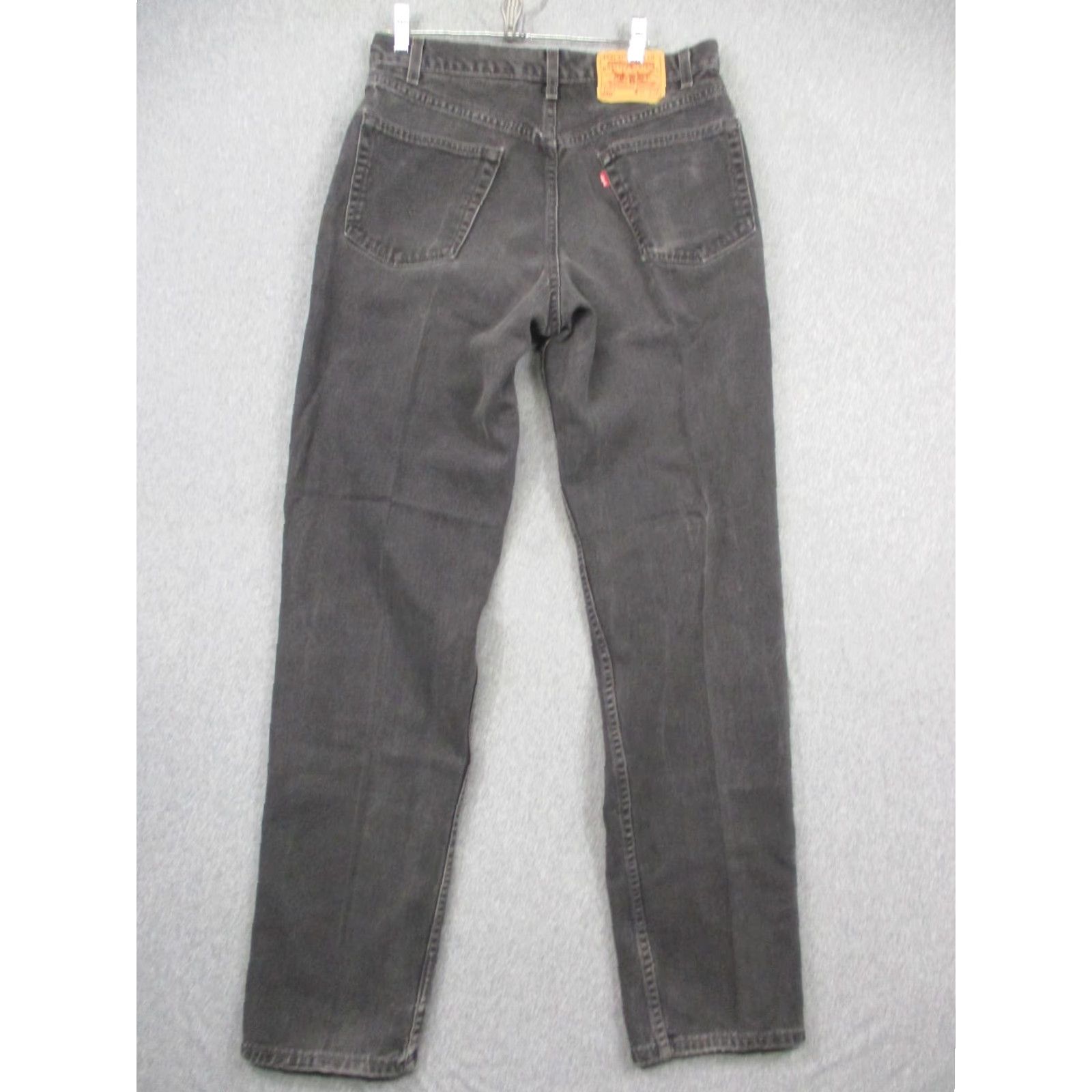Levi's VINTAGE Levi's 550 Jeans Mens 34x36 Relaxed Fit Tapered Leg Made USA 90s Denim Gray Size US 34 / EU 50 - 7 Thumbnail