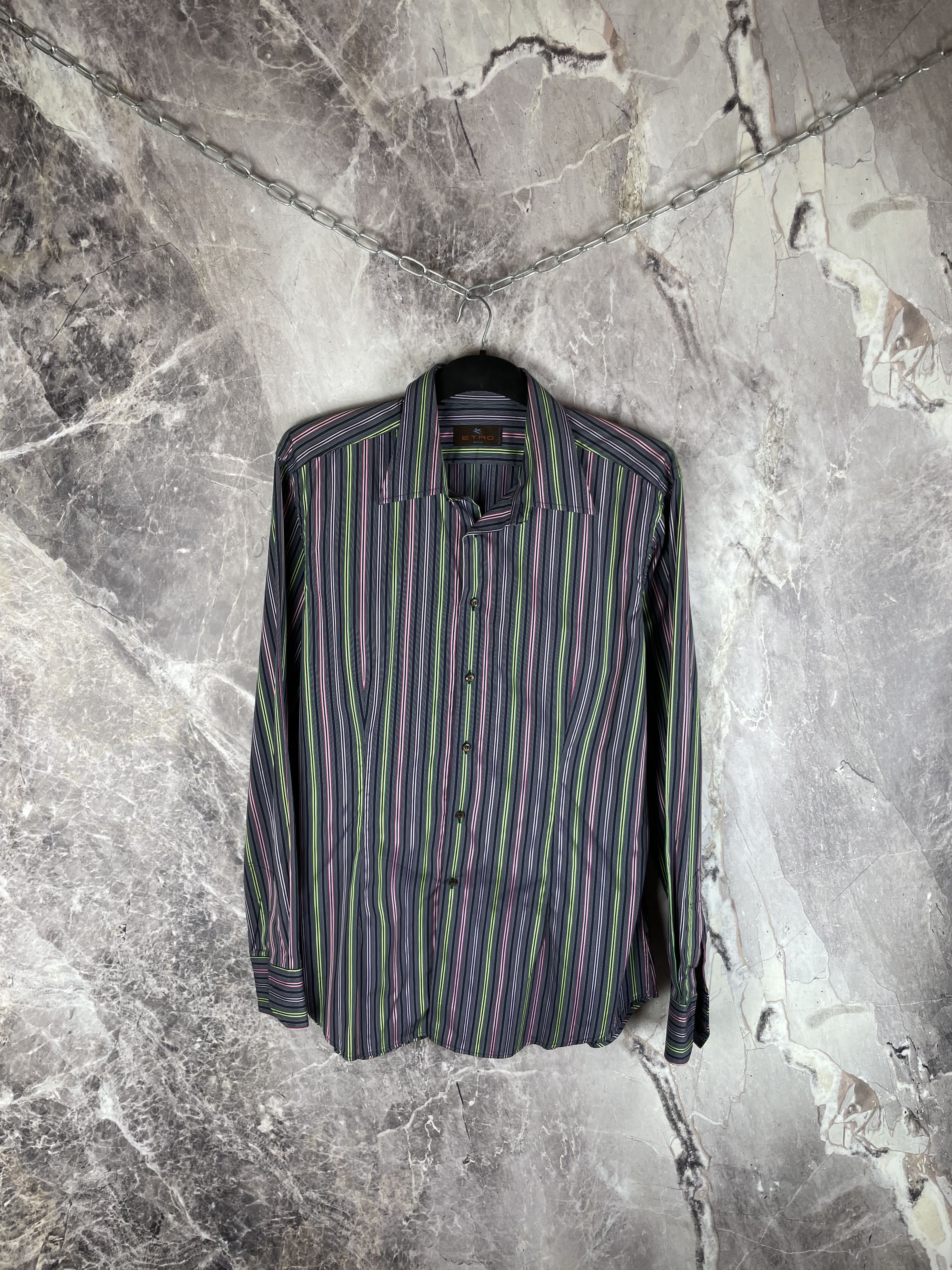 Etro Vintage Etro Shirt Button Ups Size US S / EU 44-46 / 1 - 1 Thumbnail