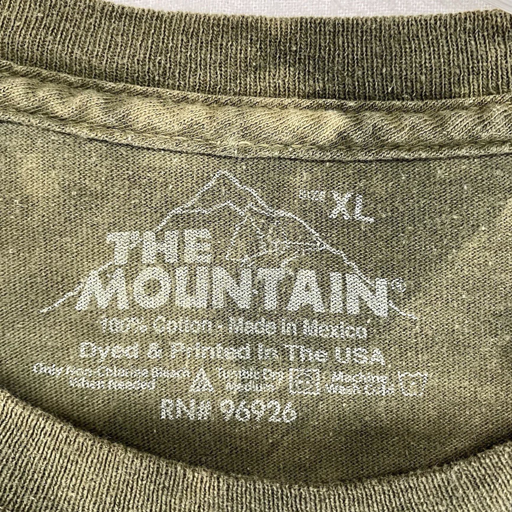 The Mountain The Mountain Deer Hunter Manimal Hunting Green Camo Tie Dye Shirt Mens XL Size US XL / EU 56 / 4 - 4 Thumbnail