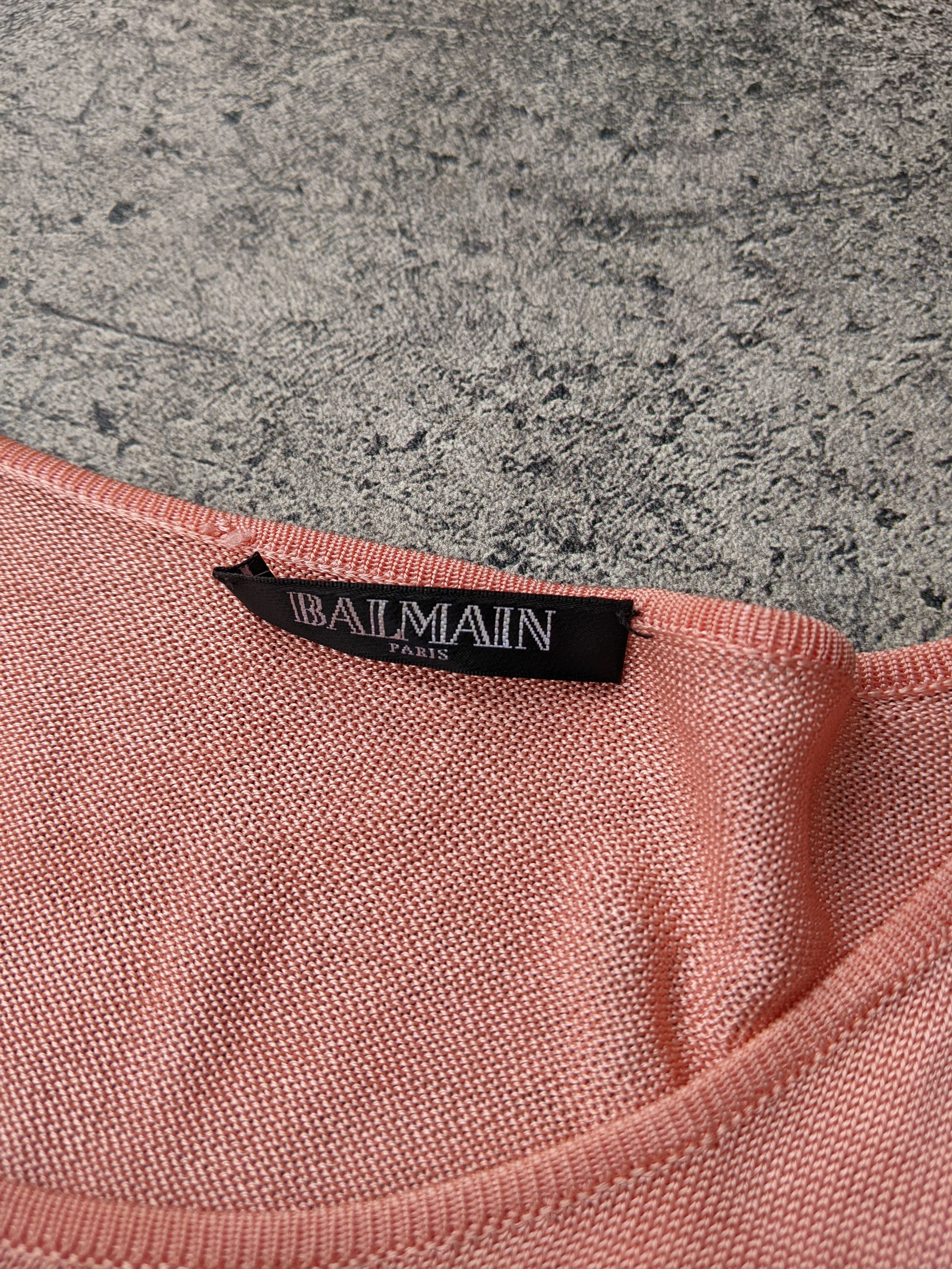 Balmain Balmain Mesh Long Sleeve Top Size XS / US 0-2 / IT 36-38 - 5 Thumbnail