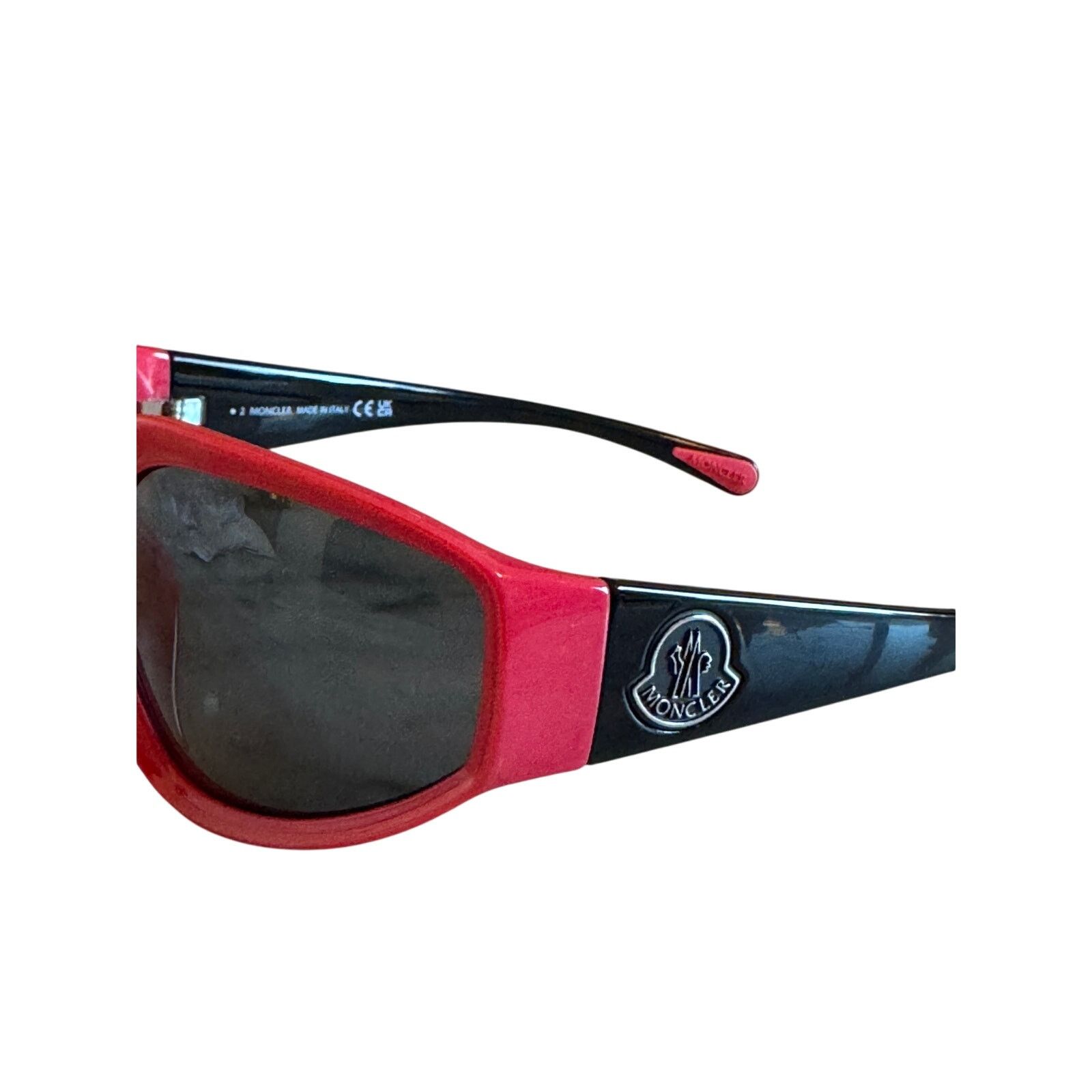 Moncler Moncler Sunglasses ML0248 Pentagra 75A Magenta/Smoke Lenses Size ONE SIZE - 4 Thumbnail