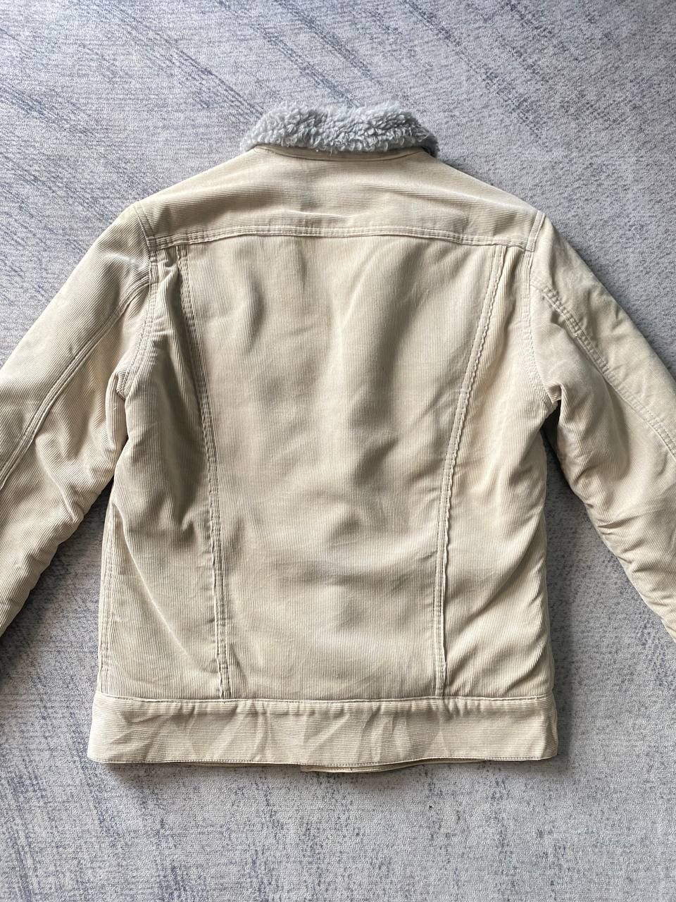 JOHN LAWRENCE SULLIVAN John Lawrence Sullivan Corduroy Sherpa Lined Trucker Jacket Size US XS / EU 42 / 0 - 7 Thumbnail