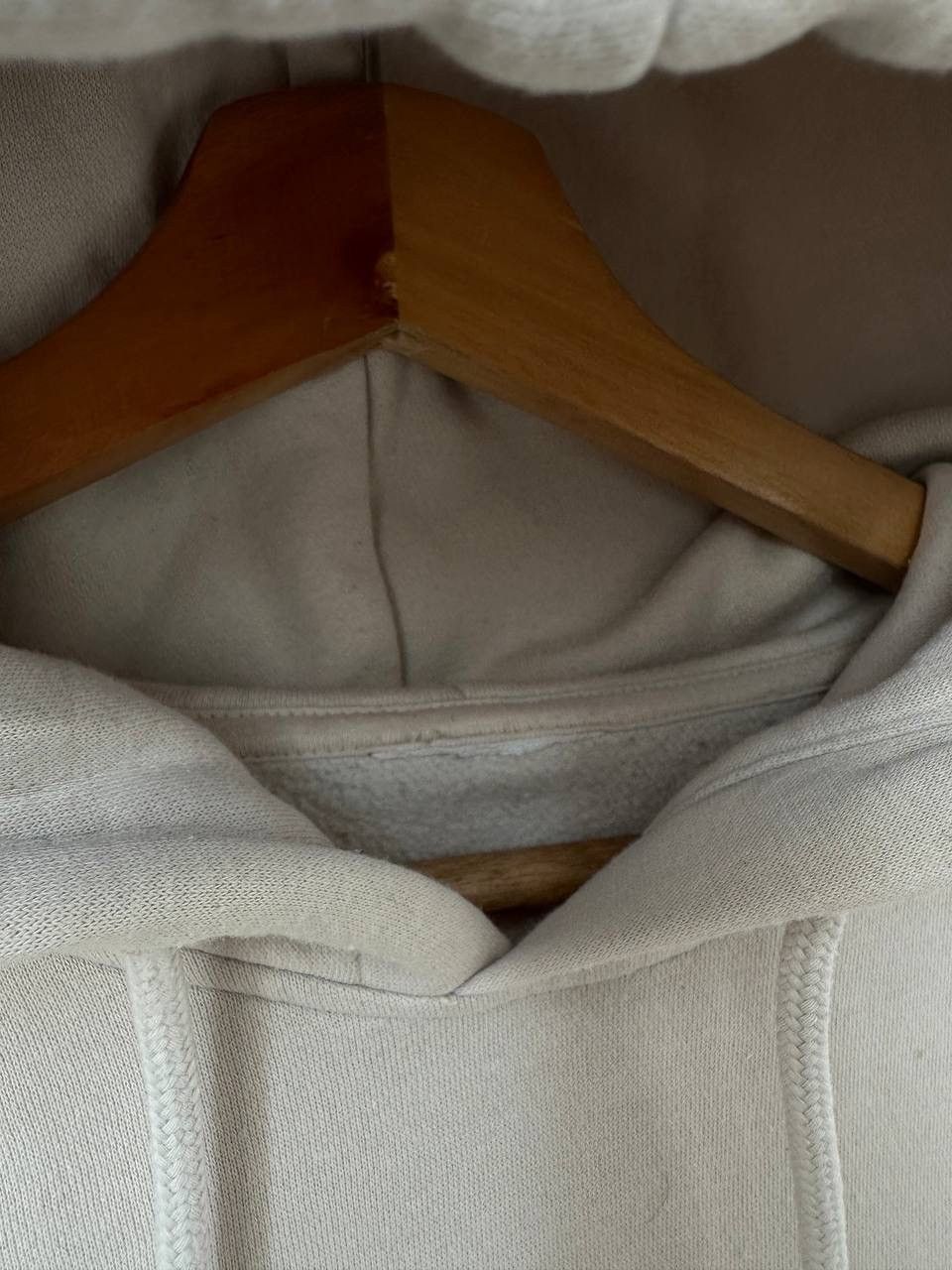 Vintage Vintage Outdoor Society Beige Center Logo Hoodie Size US M / EU 48-50 / 2 - 7 Thumbnail