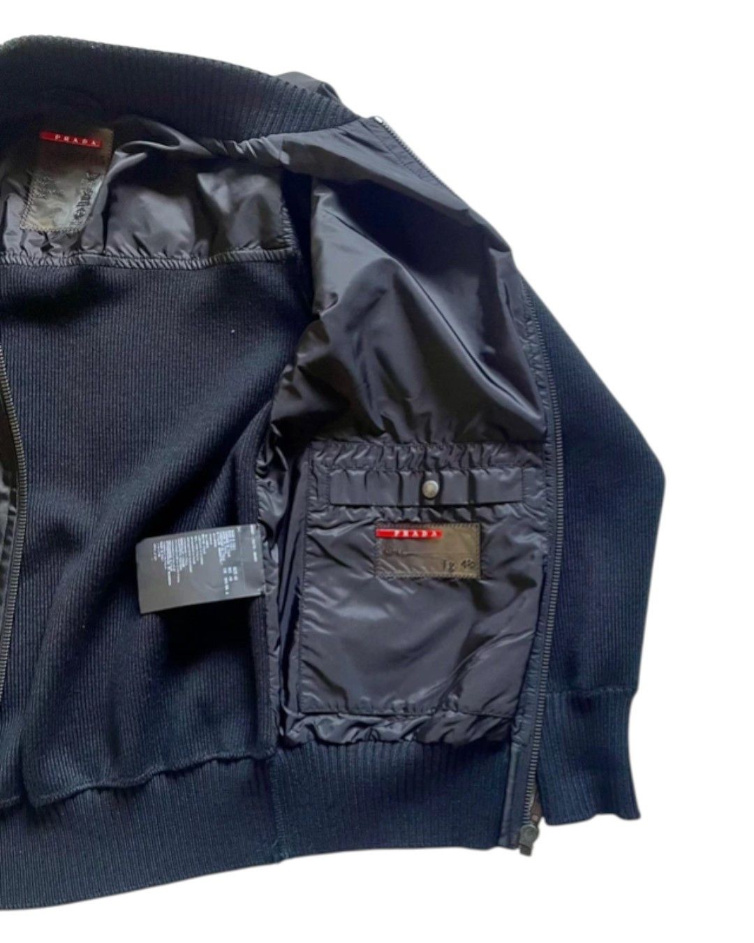 Prada PRADA SPORT TECHNICAL WOOL JACKET Size US M / EU 48-50 / 2 - 6 Thumbnail