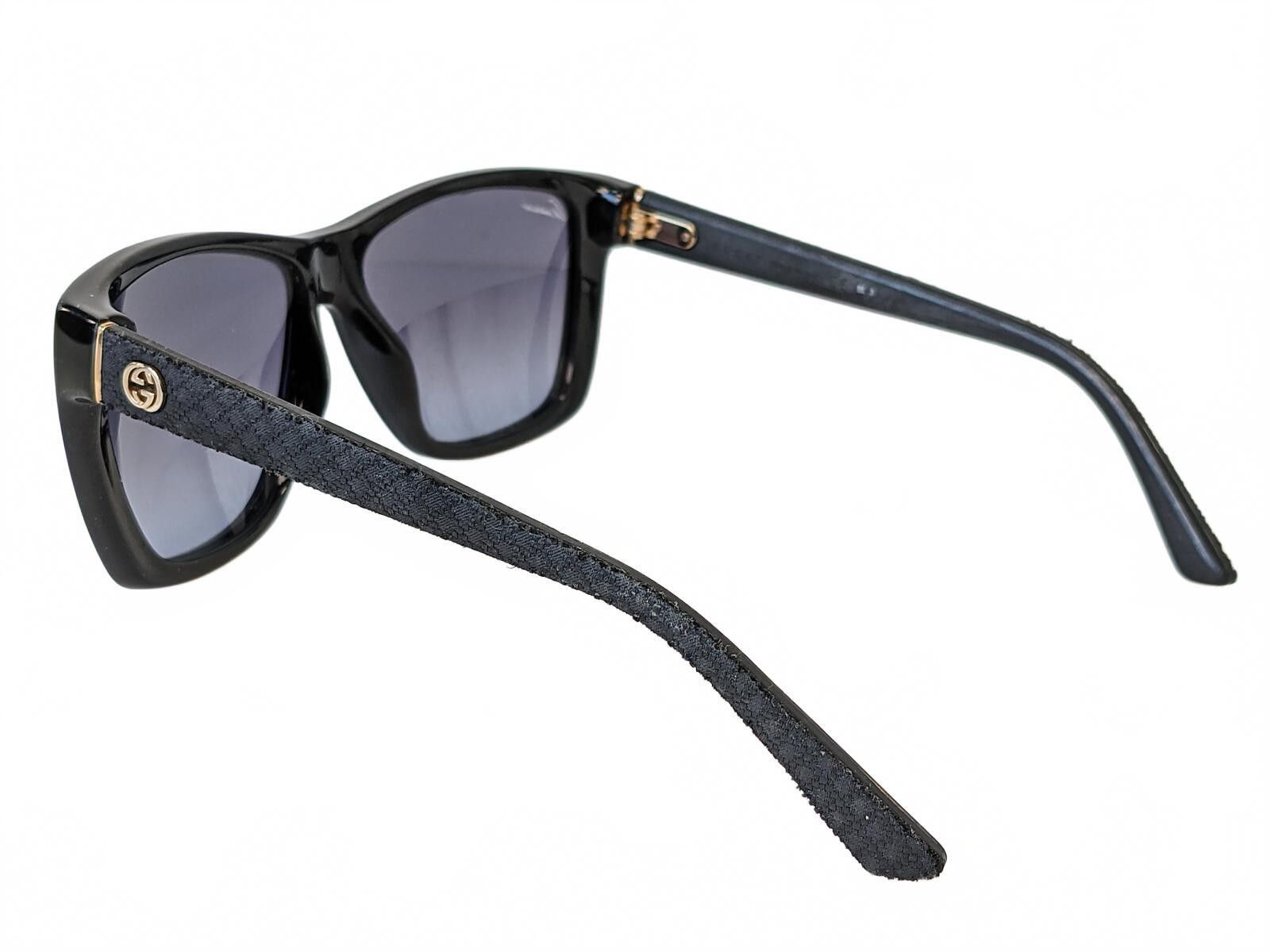 Gucci Gucci GG 3716/S Sunglasses Italy | Textured Black Square Size ONE SIZE - 5 Thumbnail
