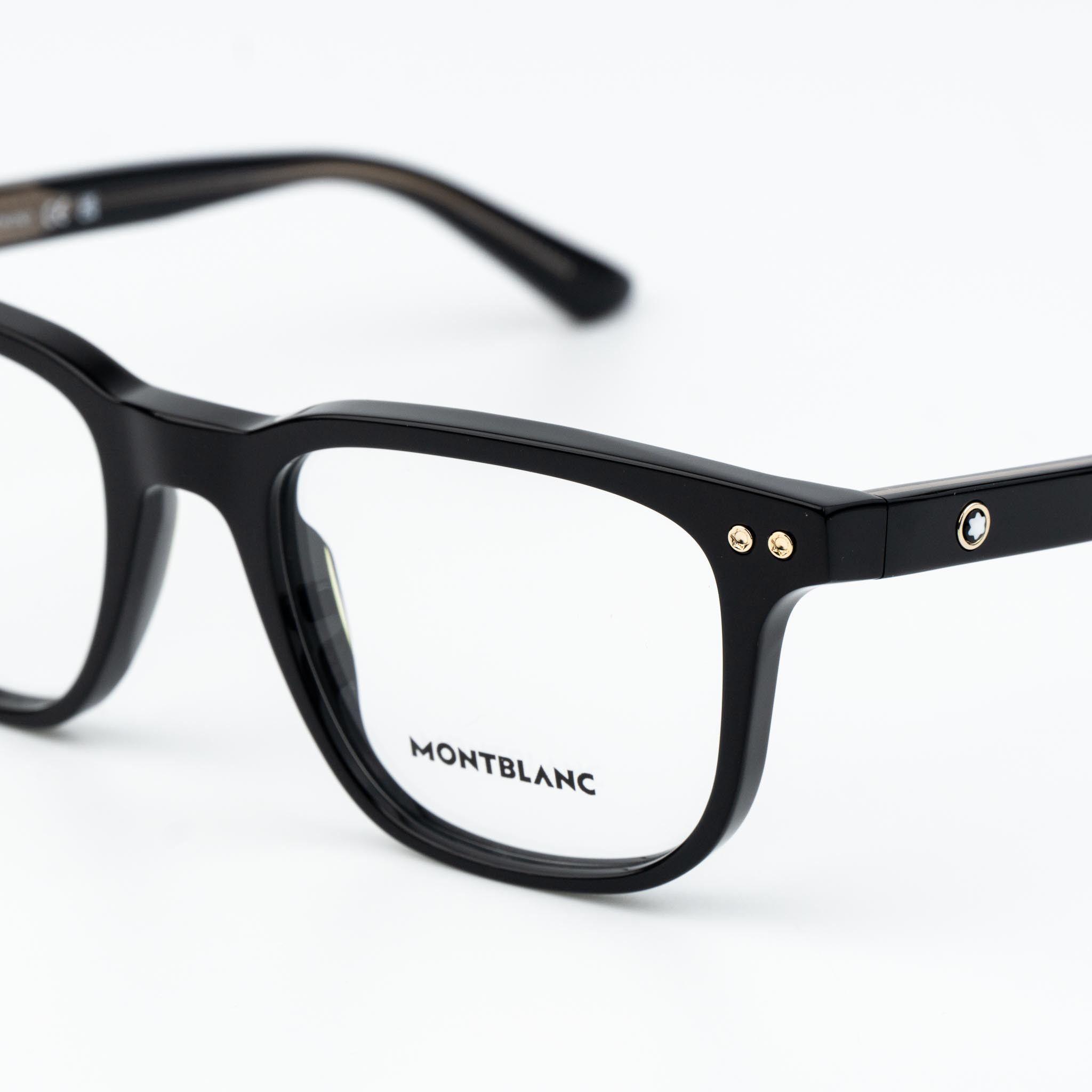Montblanc Montblanc Men Eyeglasses Square MB0256O 001 NEW AUTHENTIC Size ONE SIZE - 5 Thumbnail