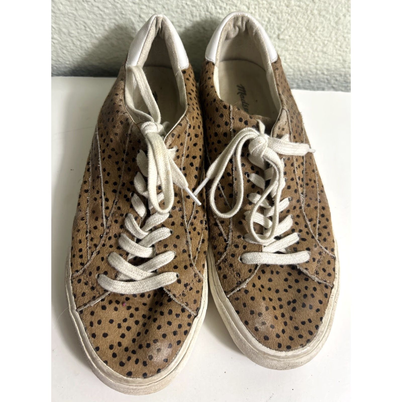 Madewell Madewell Sneaker Womens Sidewalk Spot Dot Genuine Calf Hair Low Top AA176 8 Brown Shoes Casual Flat Comfort Cushioned M Size M / US 6-8 / IT 42-44 - 7 Thumbnail