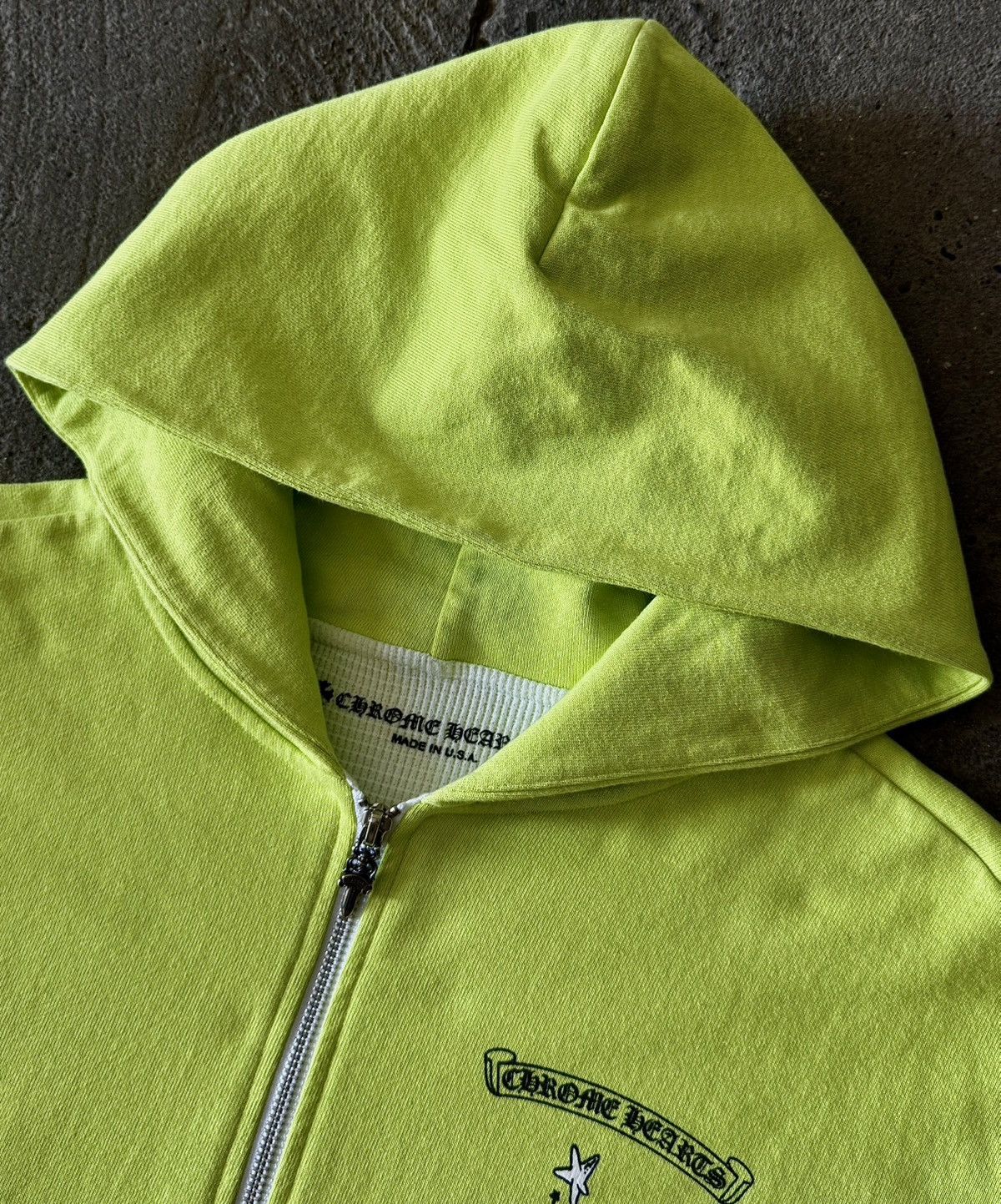 Chrome Hearts Chrome Hearts - Matty Boy - Thermal Zip - Link Hoodie Size US XL / EU 56 / 4 - 2 Thumbnail