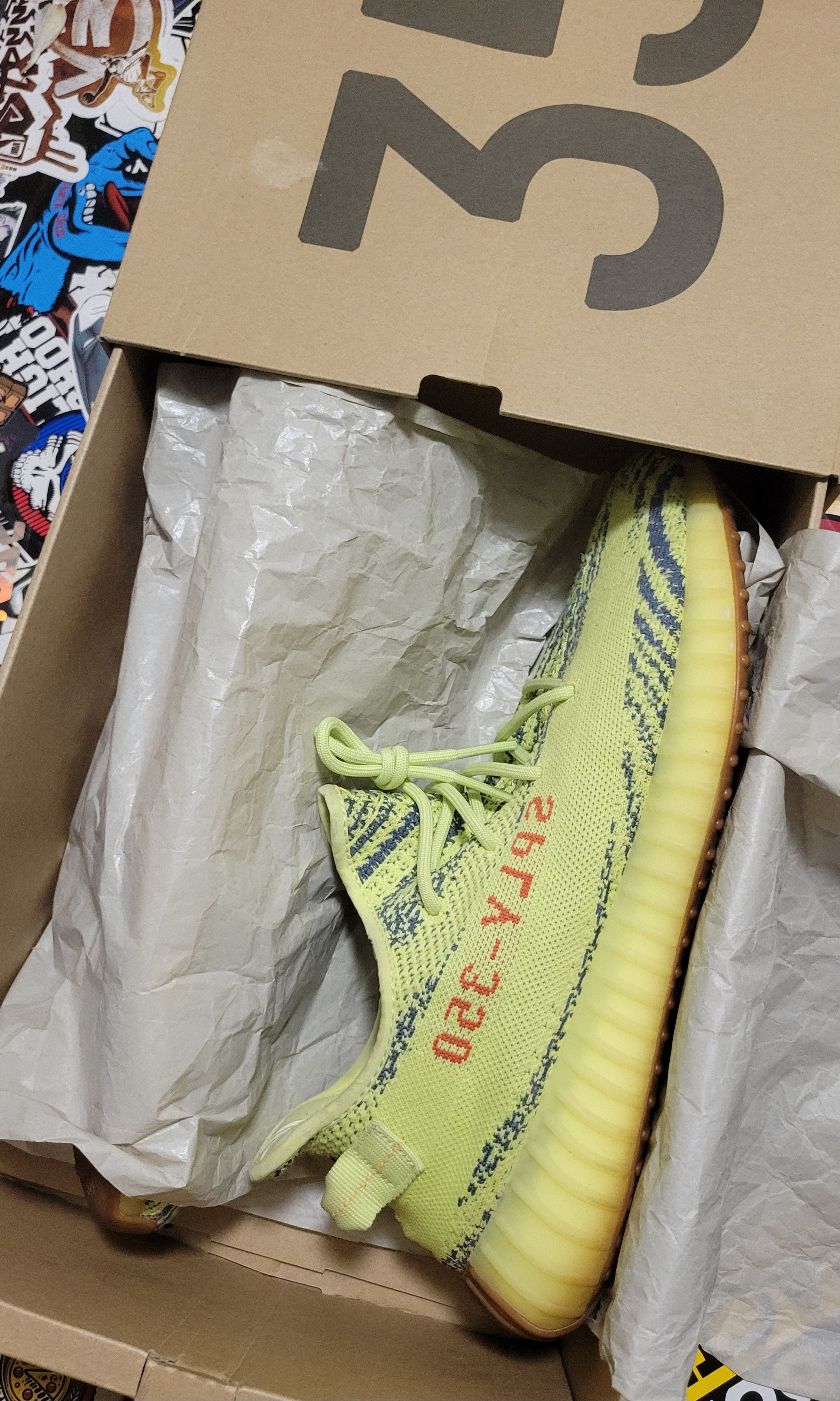 Yeezy Yeezy Boost 350 V2 “Semi Frozen Yellow” – Size 14 Size US 14 / EU 47 - 6 Thumbnail