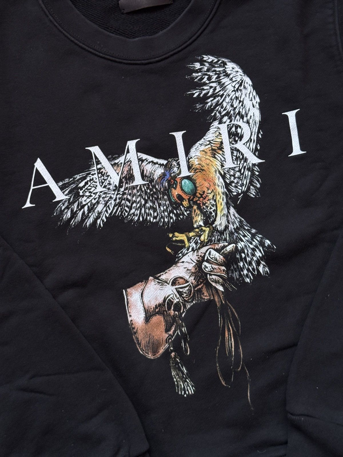 Amiri Amiri Black Sweatshirt Size L Size US L / EU 52-54 / 3 - 3 Thumbnail