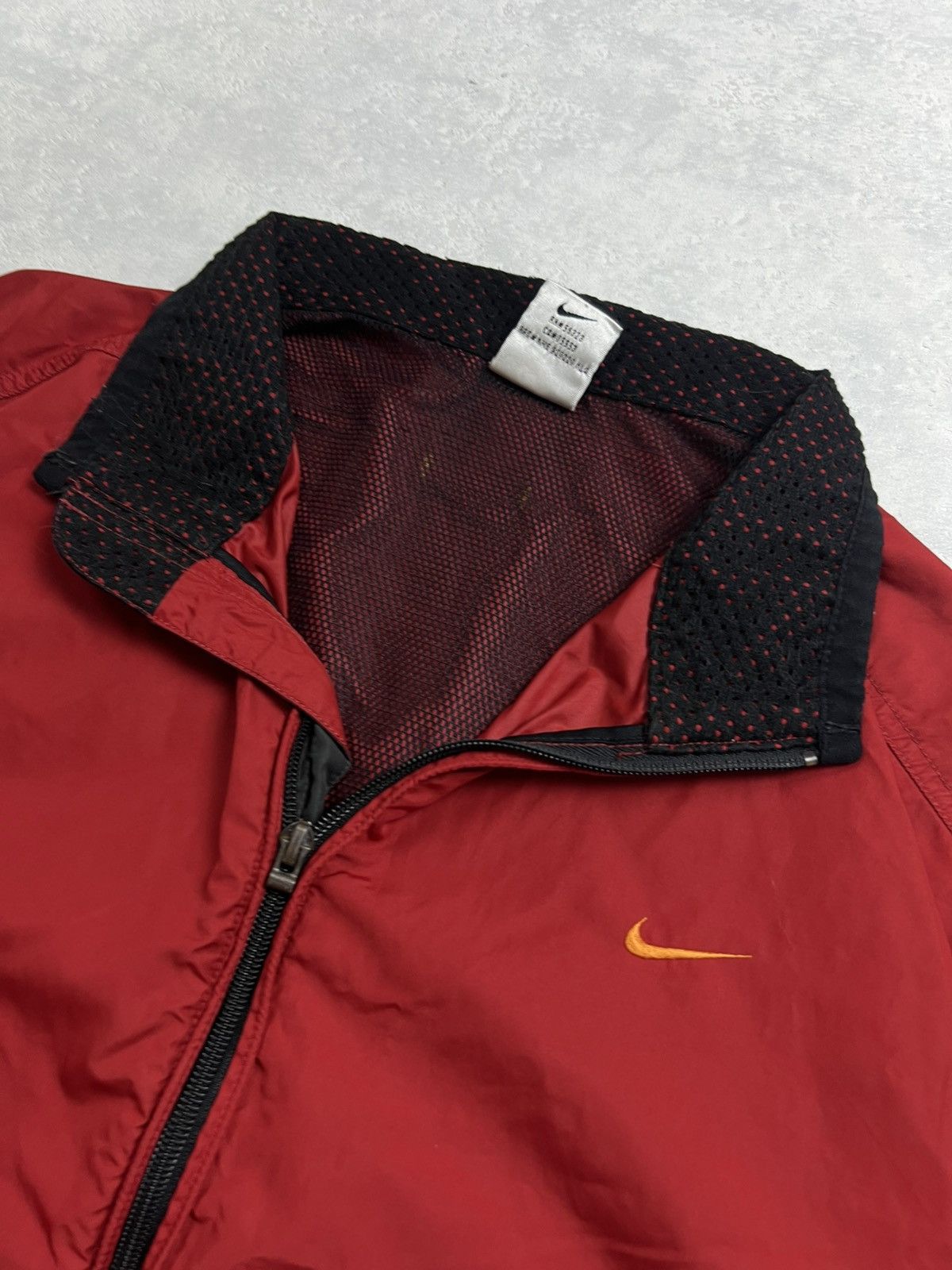 Nike 90s Nike Swoosh Vintage Y2K Oversized Nylon Retro Jacket Size US XL / EU 56 / 4 - 4 Thumbnail