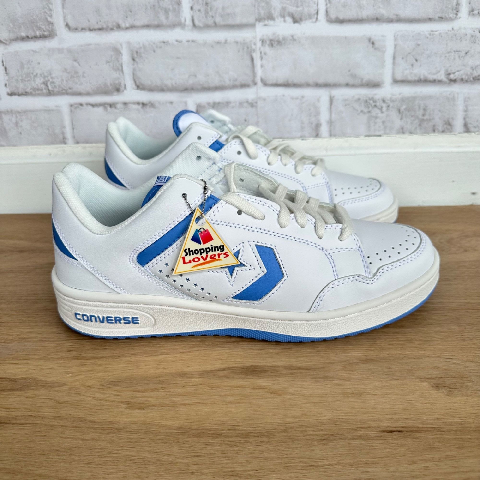 Converse ⭐Converse Weapon Low Blue White Sz 11.5 Women's Shoes Open S Size US 11.5 / IT 41.5 - 2 Thumbnail