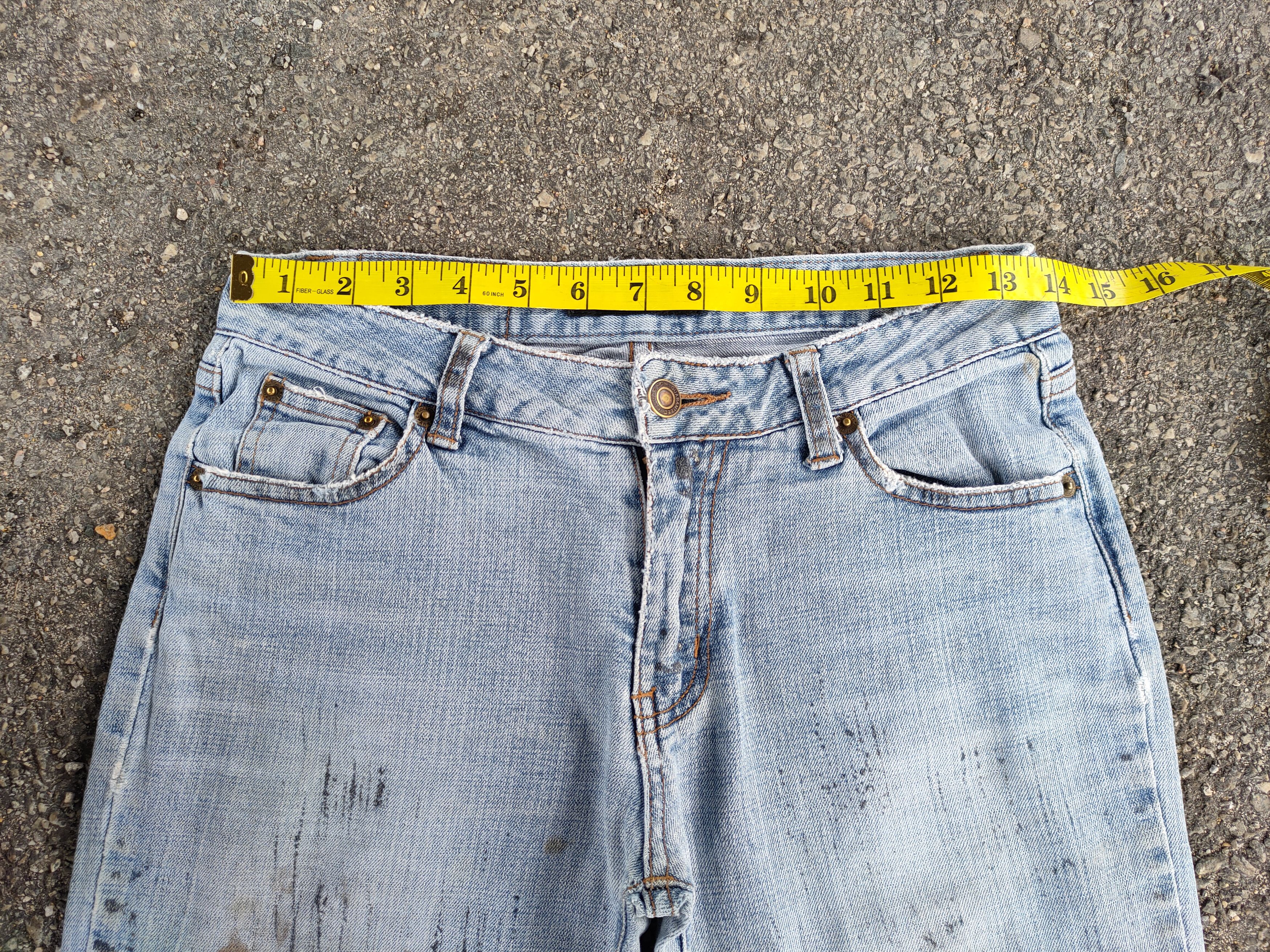 Japanese Brand FLARE VINTAGE FROLIC BOOTCUT FADED JEANS DENIM PANTS Size US 27 - 6 Thumbnail