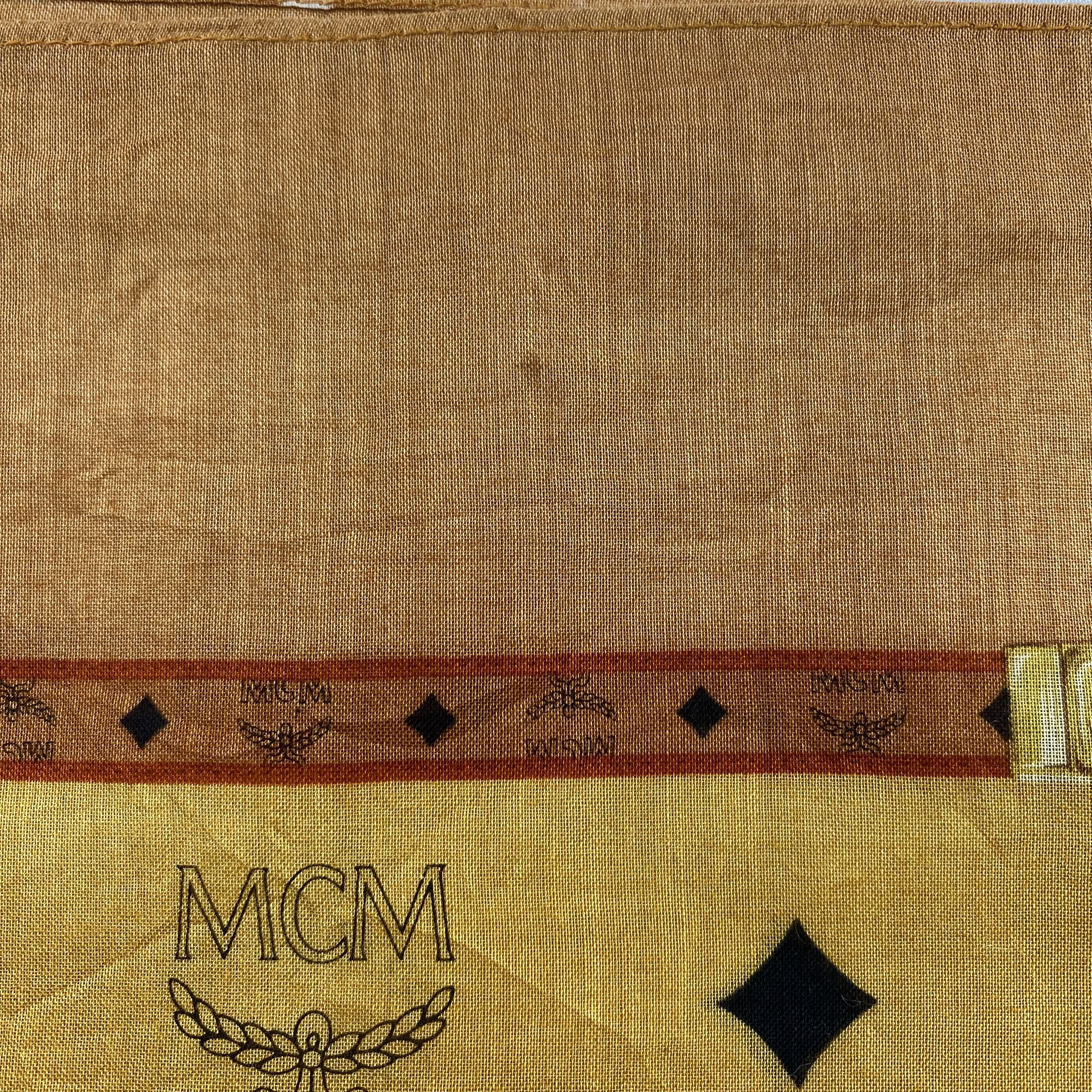 MCM × Vintage MCM Neckerchief / Bandana / Handkerchief-P1132 Size ONE SIZE - 5 Thumbnail