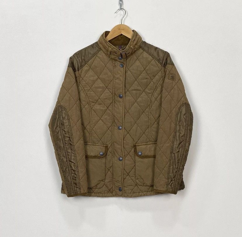 camel active Camel Active Full Zip Military Quilted Jacket Brown USA Size XL / US 12-14 / IT 48-50 - 2 Thumbnail