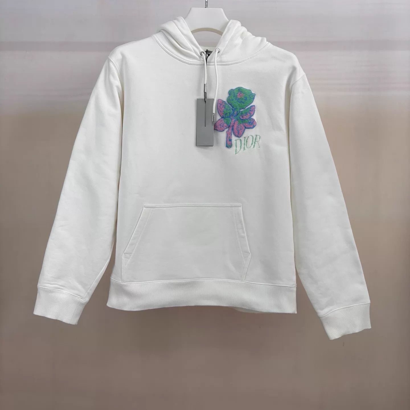 Dior Dior Floral Embroidered Hoodie M (New, Italy) Size US M / EU 48-50 / 2 - 1 Thumbnail