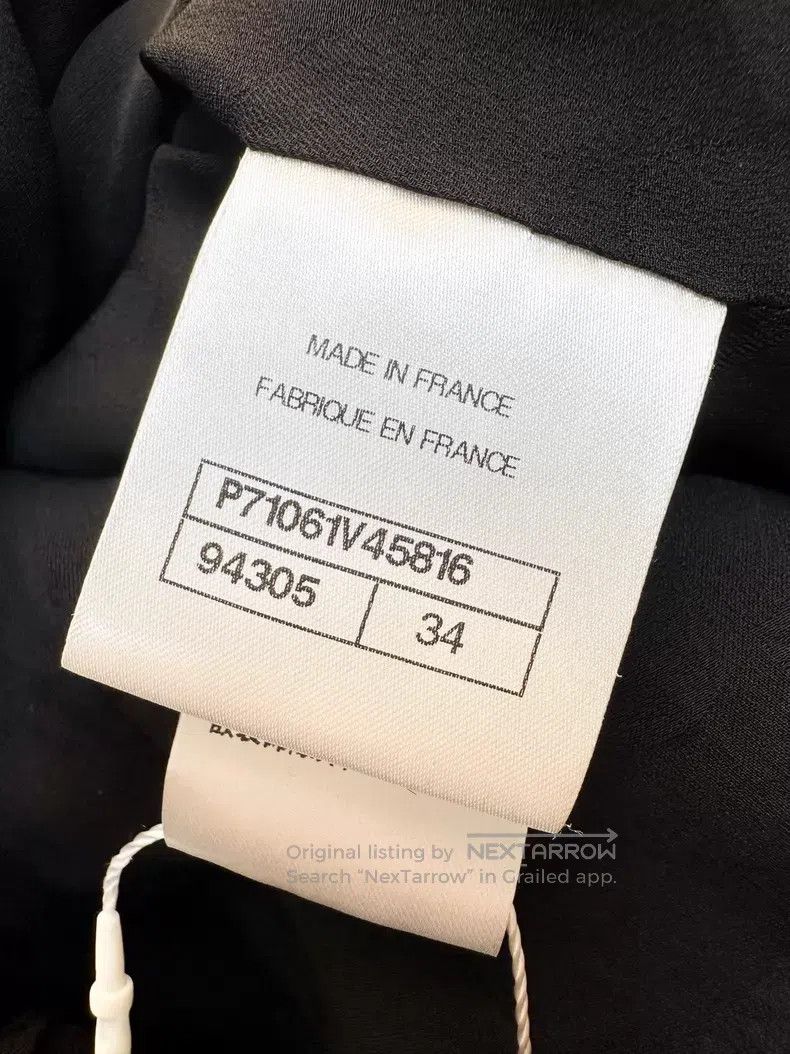 Chanel Chanel 21A Handicraft Workshop Castle Series Black Relief Size XXS / US 00 / IT 34 - 6 Thumbnail