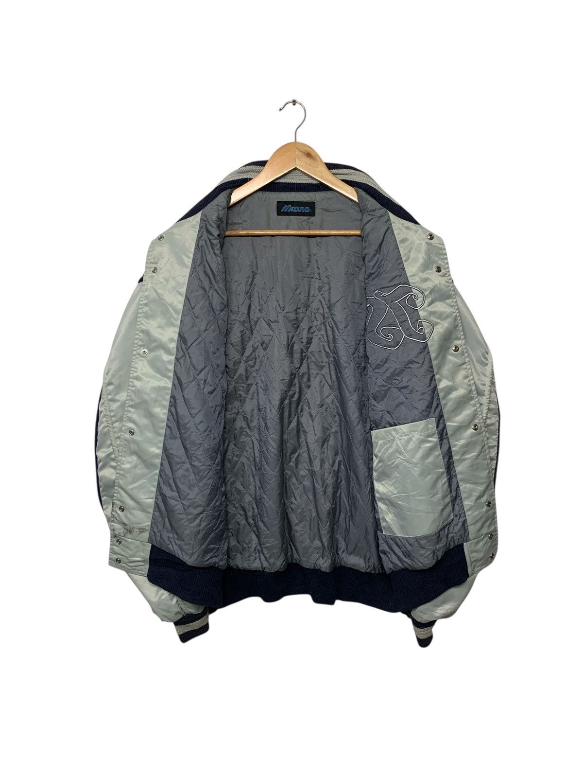 Mizuno Vintage 90's Mizuno JS "25" Button Ups Baseball Jacket Size US XL / EU 56 / 4 - 3 Thumbnail