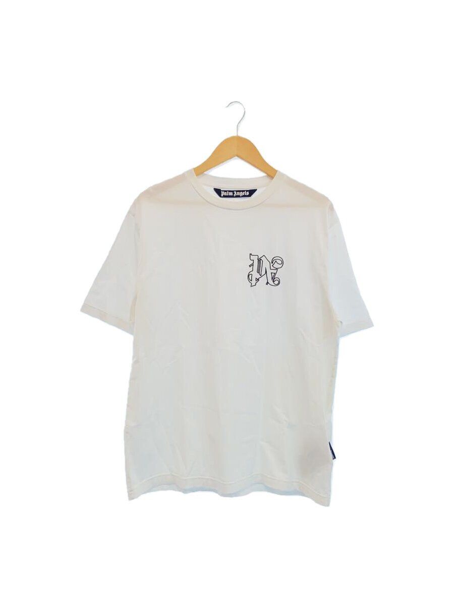 Palm Angels Palm Angels Cotton T-Shirt White Size US L / EU 52-54 / 3 - 1 Thumbnail
