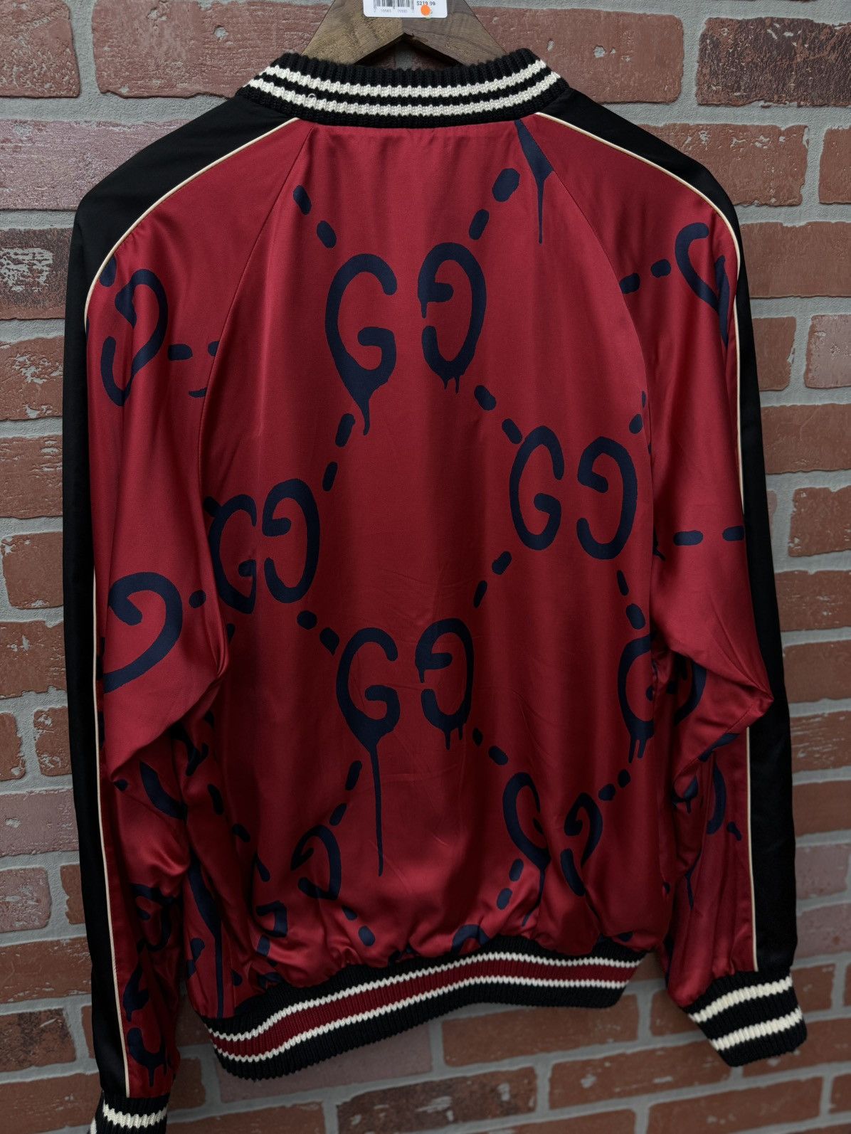 Gucci GUCCI Red Ghost Bomber Jacket “Limited ” Size (52) $2,000 Size US M / EU 48-50 / 2 - 14 Thumbnail