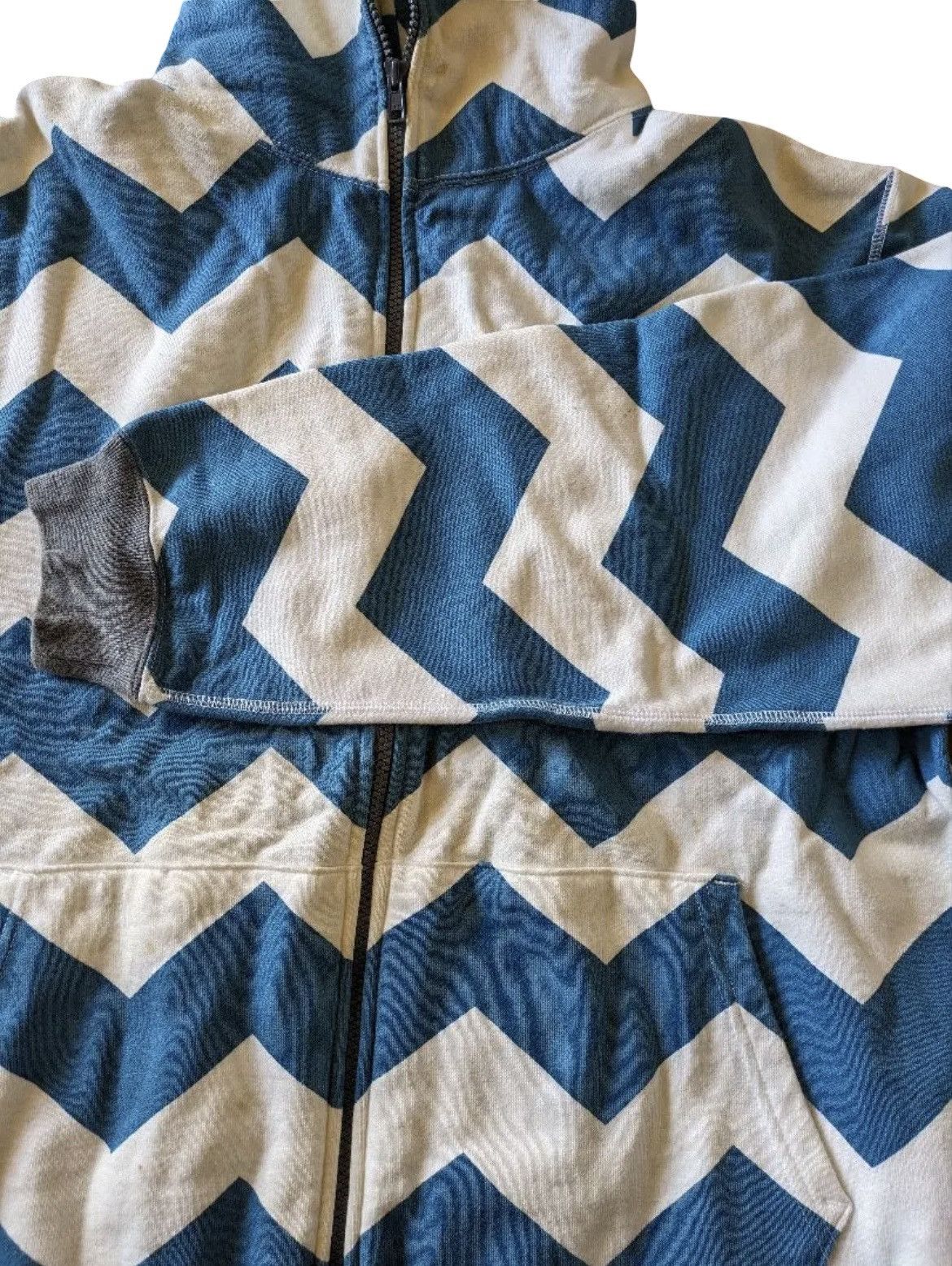 Billionaire Boys Club RARE OG 2007 BILLIONAIRE BOYS CLUB ZIG ZAG FULLZIP HOODIE Size US L / EU 52-54 / 3 - 3 Thumbnail