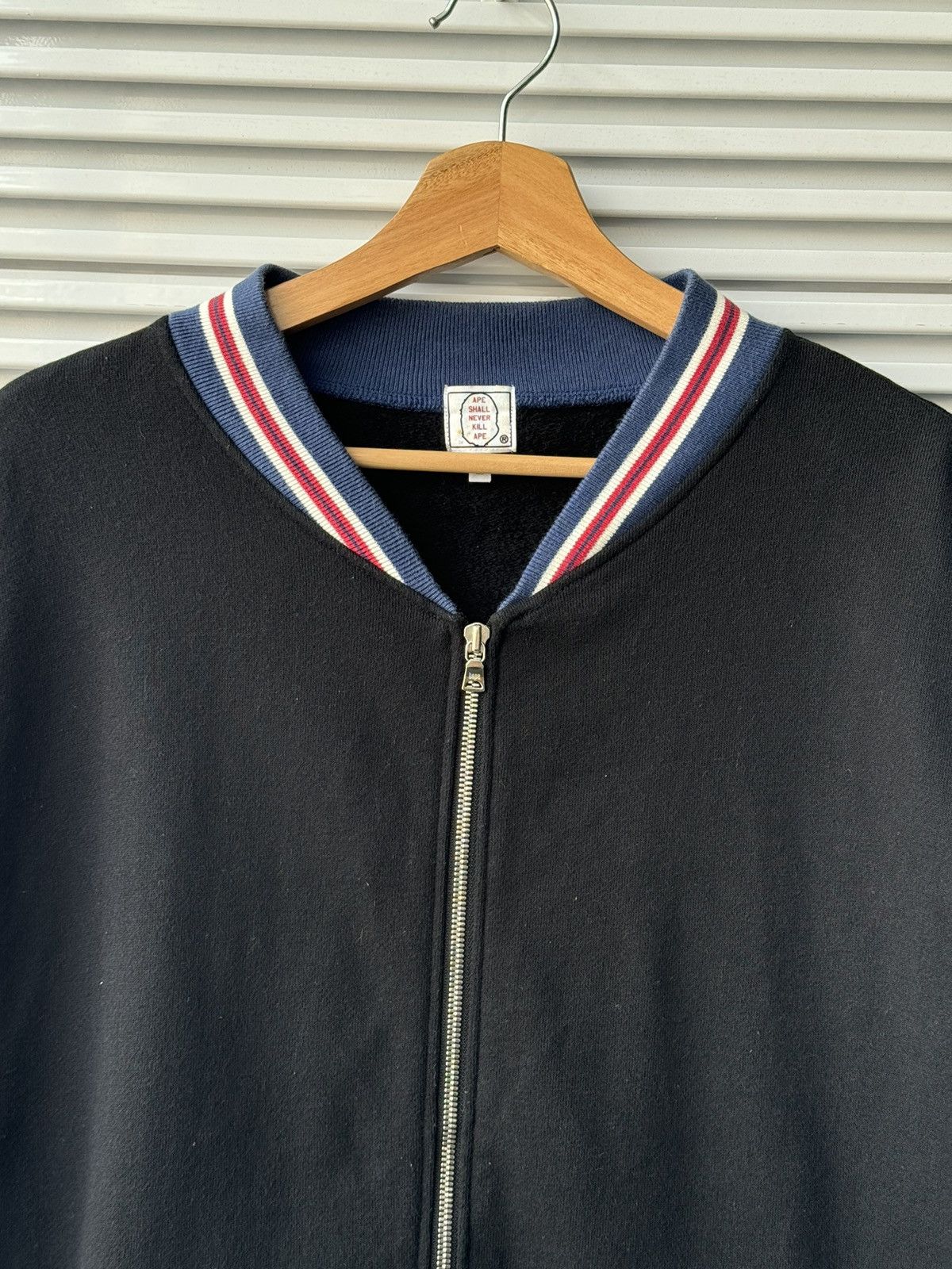 Bape Bape A Bathing Ape Varsity Zipper Jacket Size US L / EU 52-54 / 3 - 2 Thumbnail