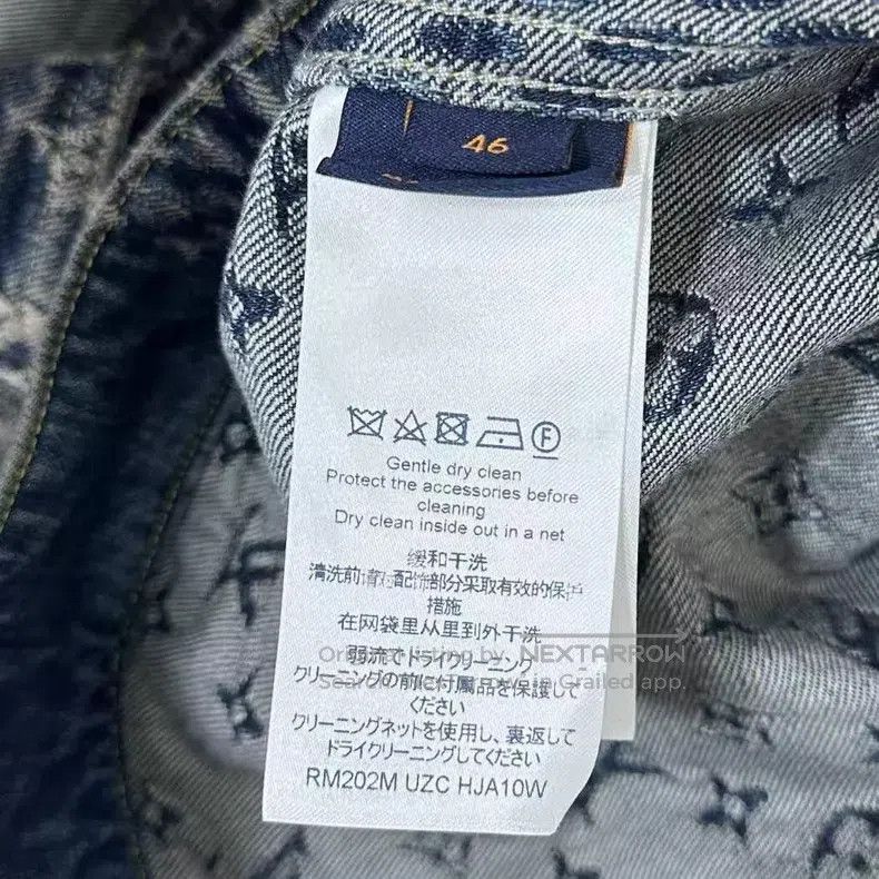 Louis Vuitton Louis Vuitton Nigo co-branded full-print denim jacket Size US S / EU 44-46 / 1 - 7 Thumbnail