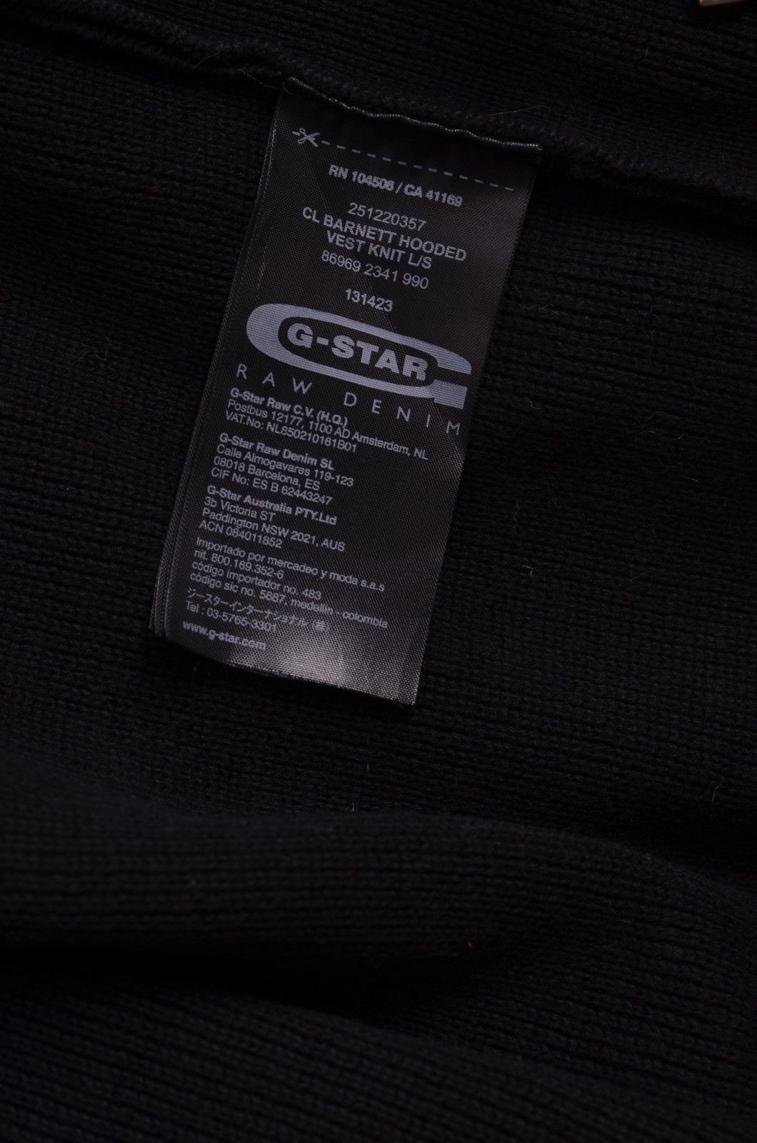 G-Star G Star Raw Wool Nylon Jacket Big Logo Barnett hooded Size US L / EU 52-54 / 3 - 6 Thumbnail