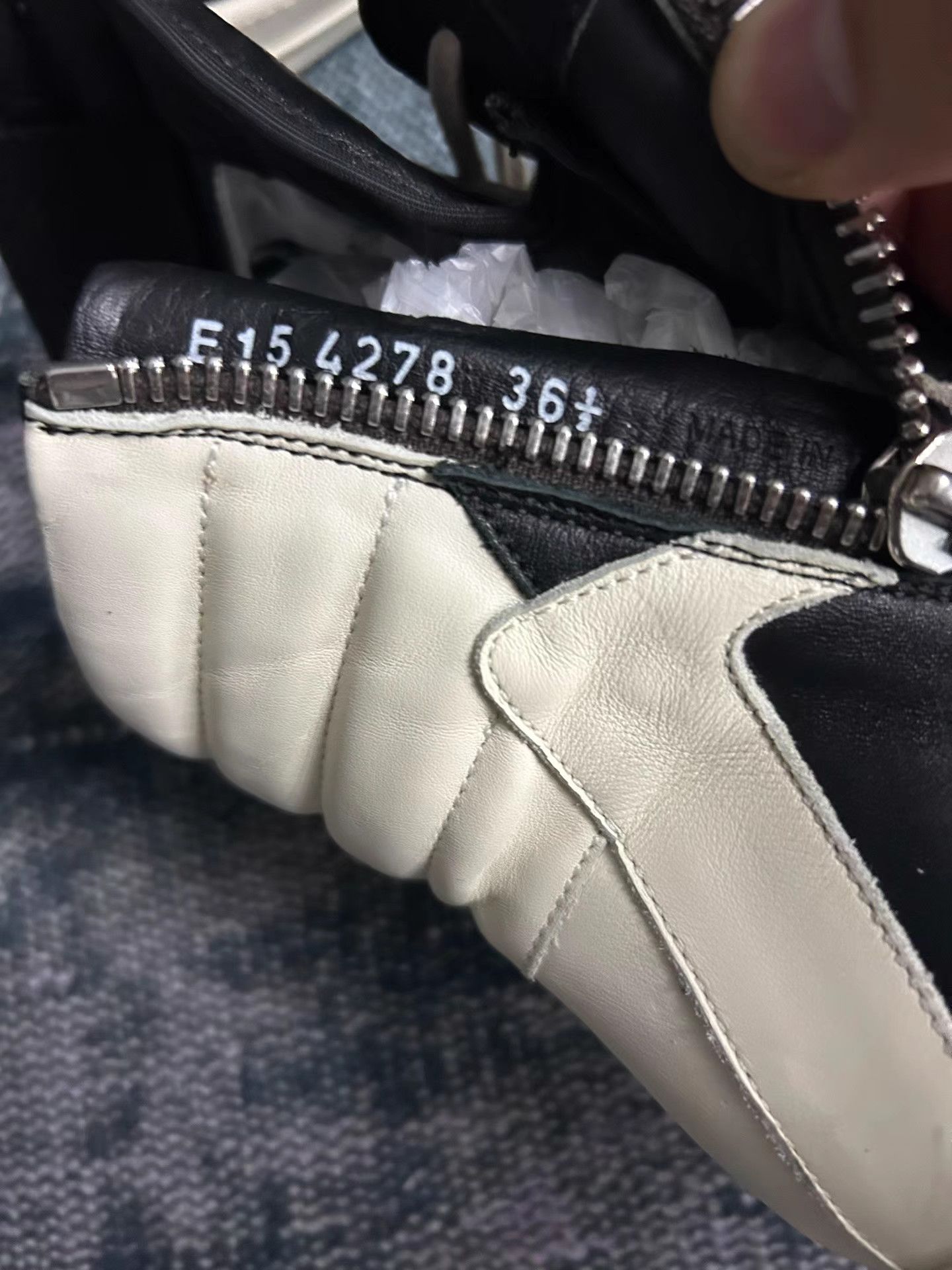Rick Owens Rick Owens Mainline Reverse Triangle Sneakers Size US 6.5 / IT 36.5 - 6 Thumbnail