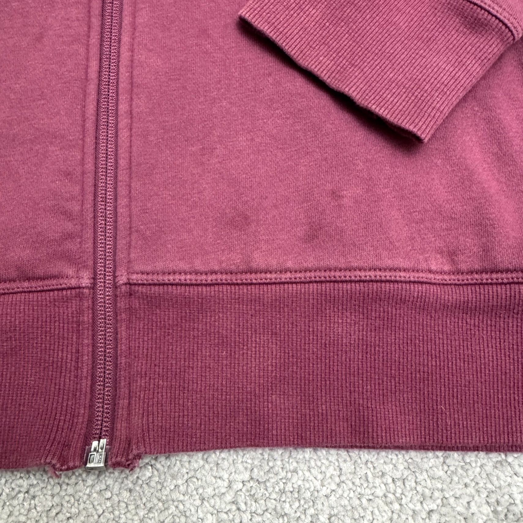 Under Armour Under Armour Hoodie Women S/M Full Zip Loose Fit Purple Print Logo Casual Streetwear Activewear Hoodie Womens S/M Purple Logo Size S / US 4 / IT 40 - 5 Thumbnail