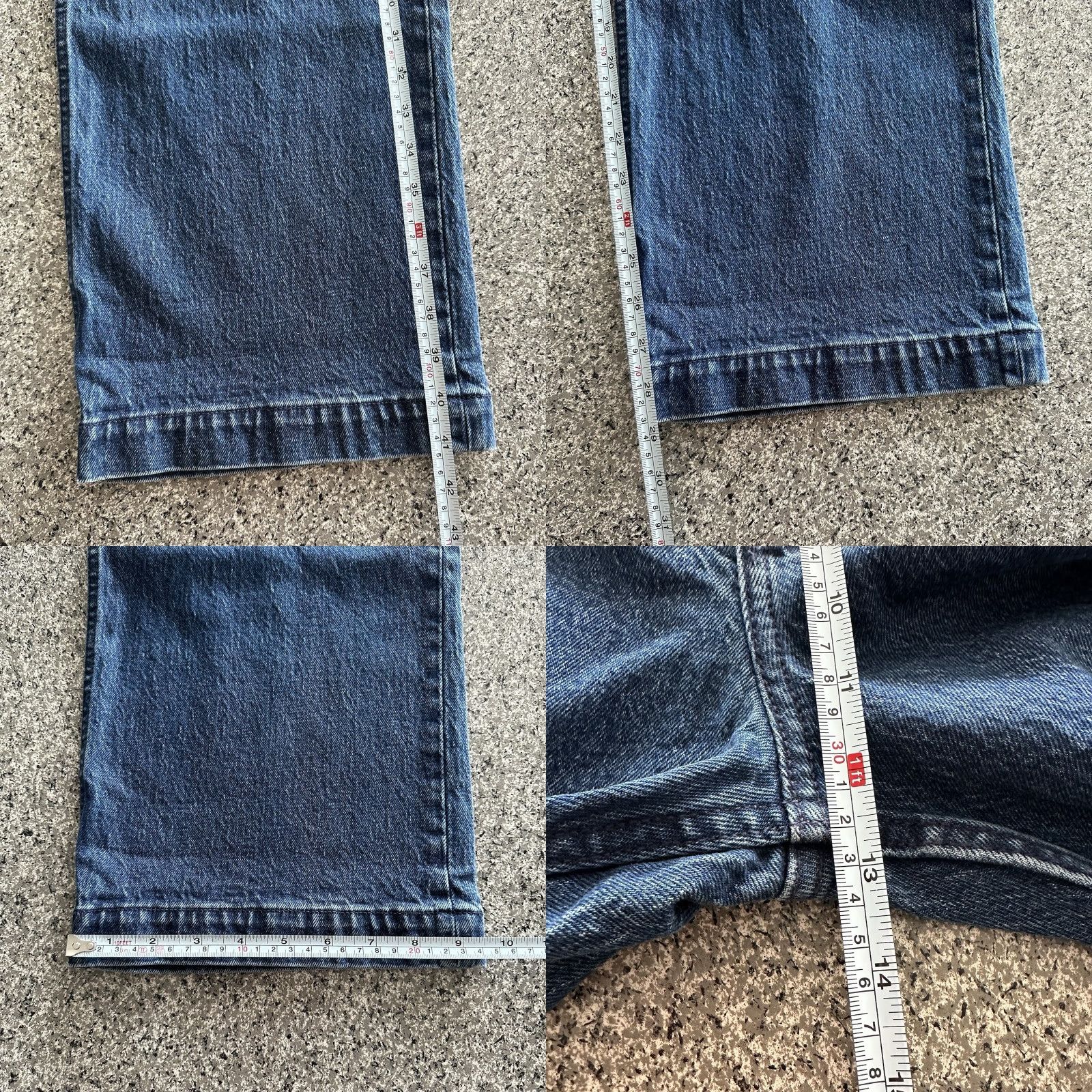 Abercrombie & Fitch VINTAGE Abercrombie & Fitch High Rise 90’s Relaxed Jeans Women’s 31 Short 12 S Blue Size 34" / US 12 / IT 48 - 8 Thumbnail