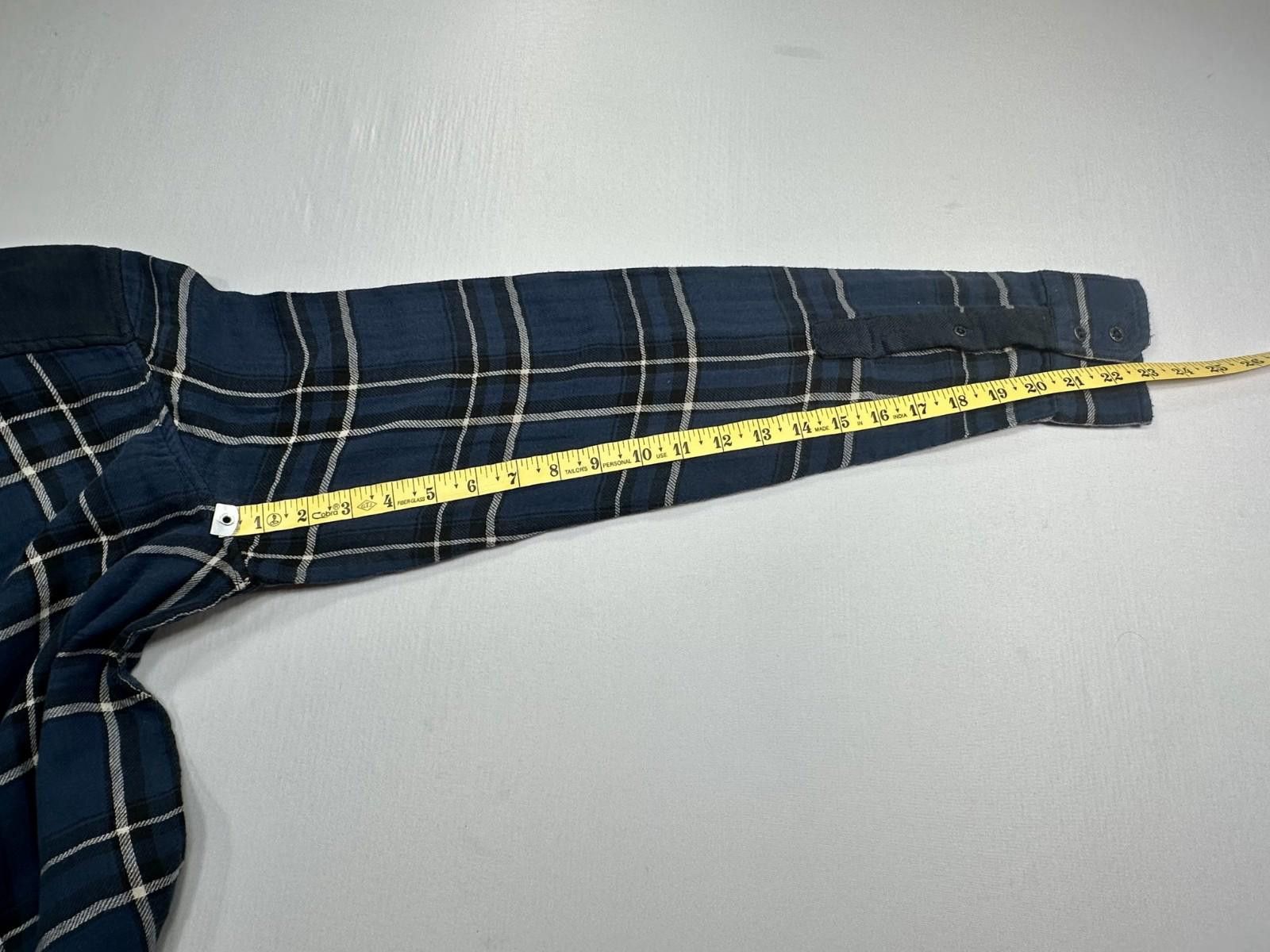 Other David Bitton Buffalo Regular Fit Flannel Button Down Blue S Size US S / EU 44-46 / 1 - 3 Thumbnail