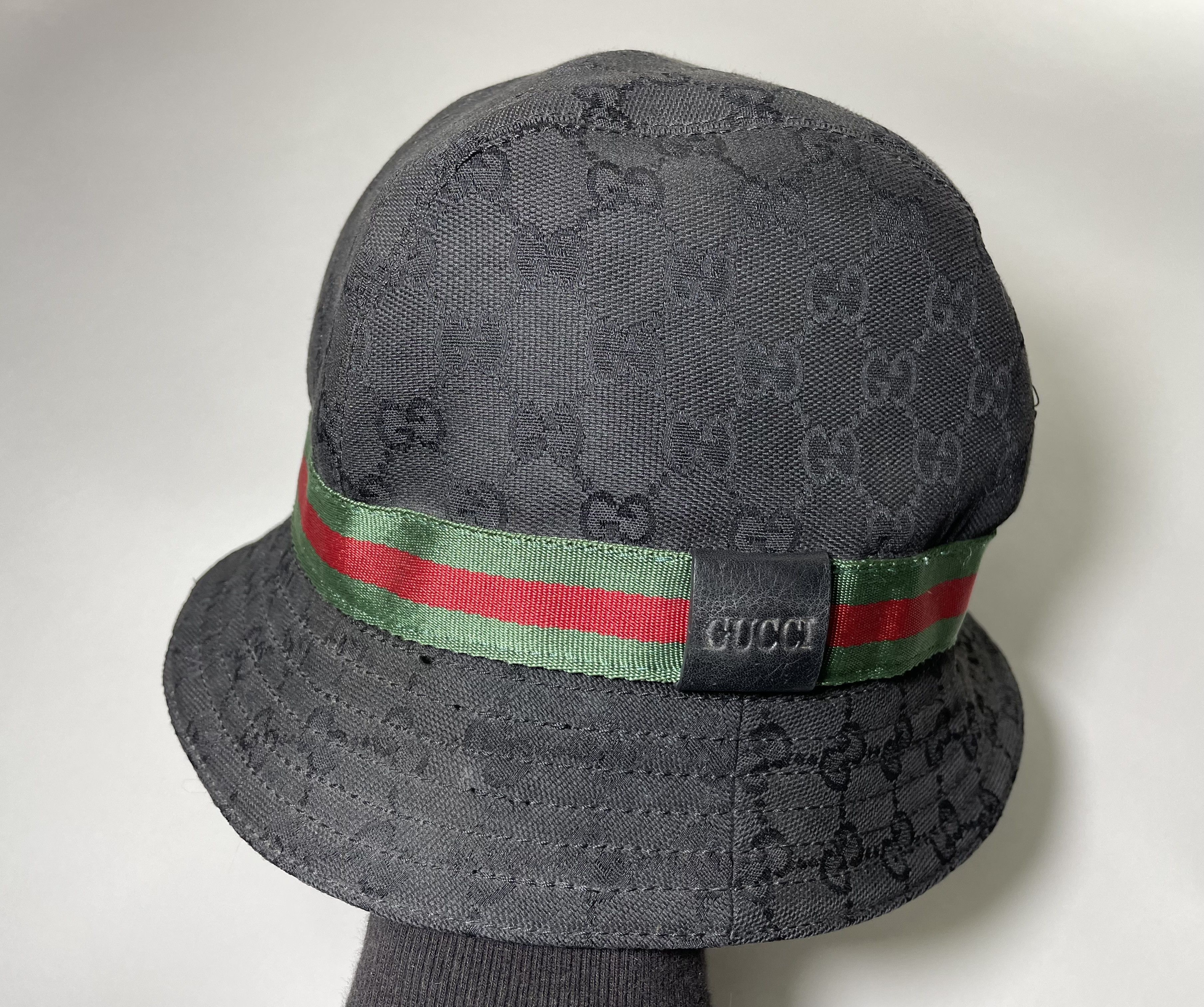 Gucci gucci monogram vintage bucket hat Size ONE SIZE - 4 Thumbnail