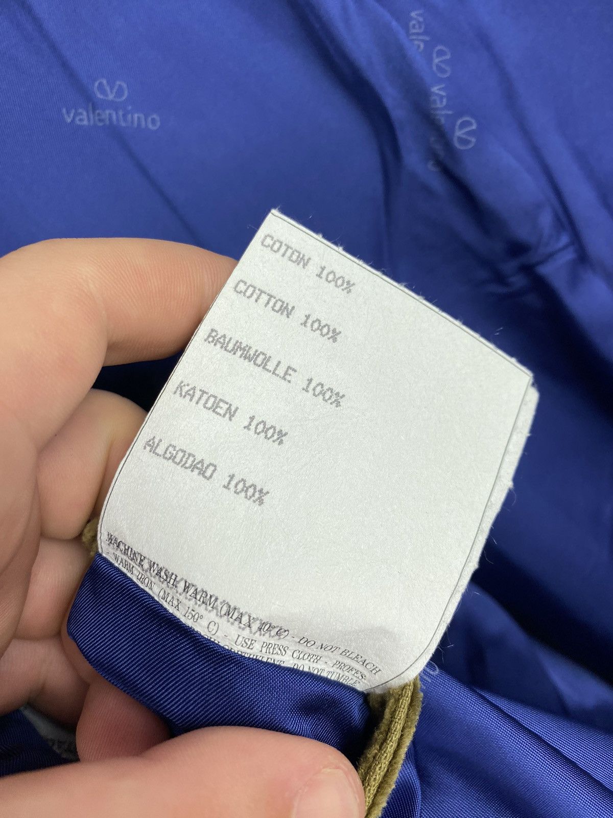 Valentino Valentino Corduroy Blazer Jacket 50 R Ralph Lauren Burberry Size 50R - 12 Thumbnail